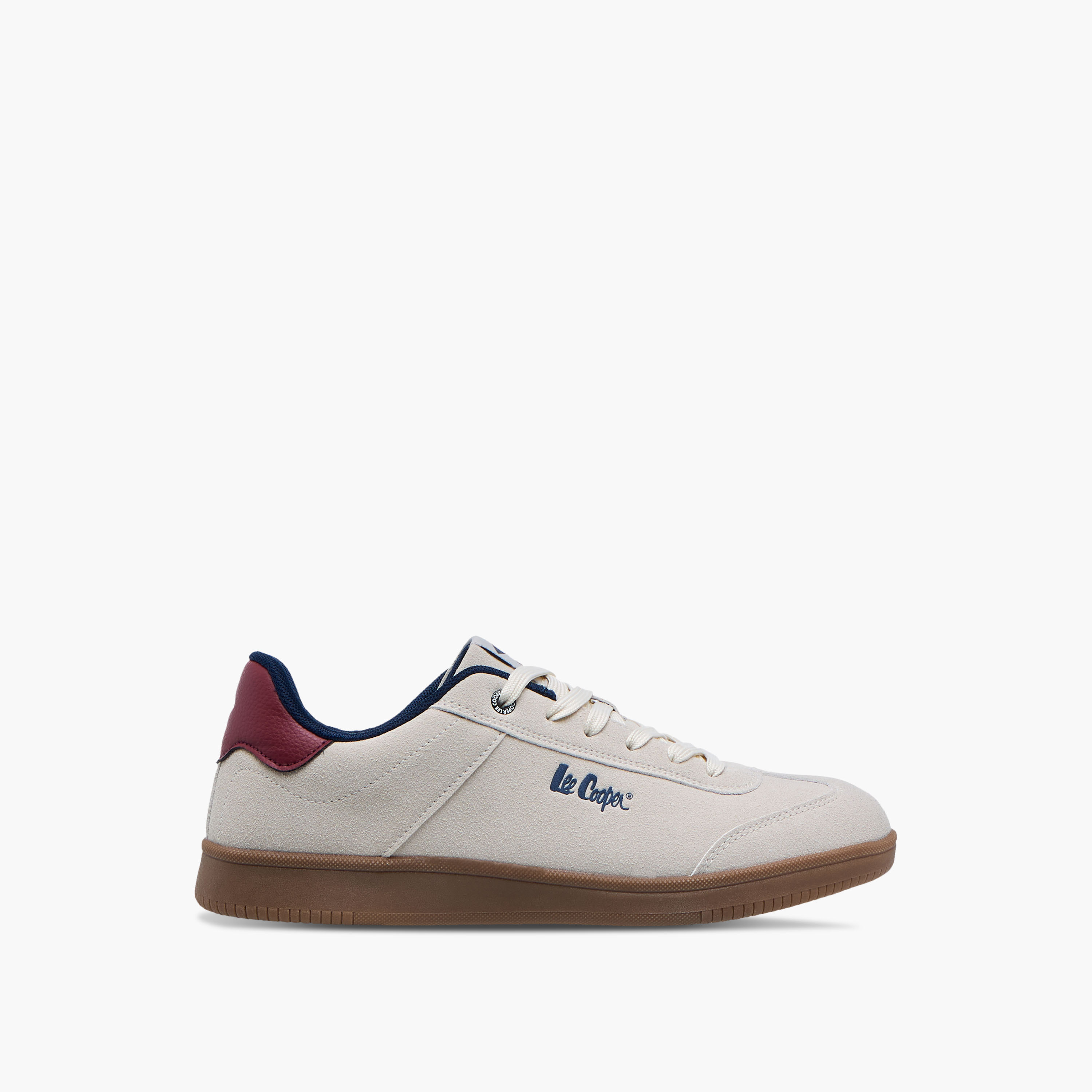 Lee Cooper Men's Panelled Lace-Up Closure Sneakers-men-shoes-sneakers-image-3