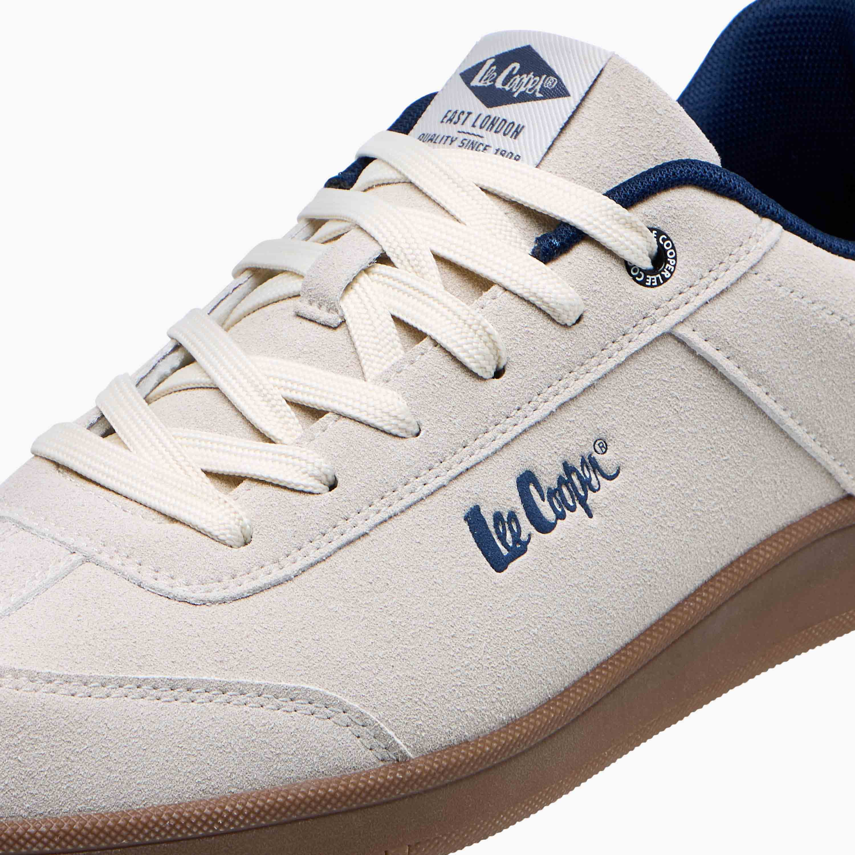 Lee Cooper Men's Panelled Lace-Up Closure Sneakers-men-shoes-sneakers-image-4