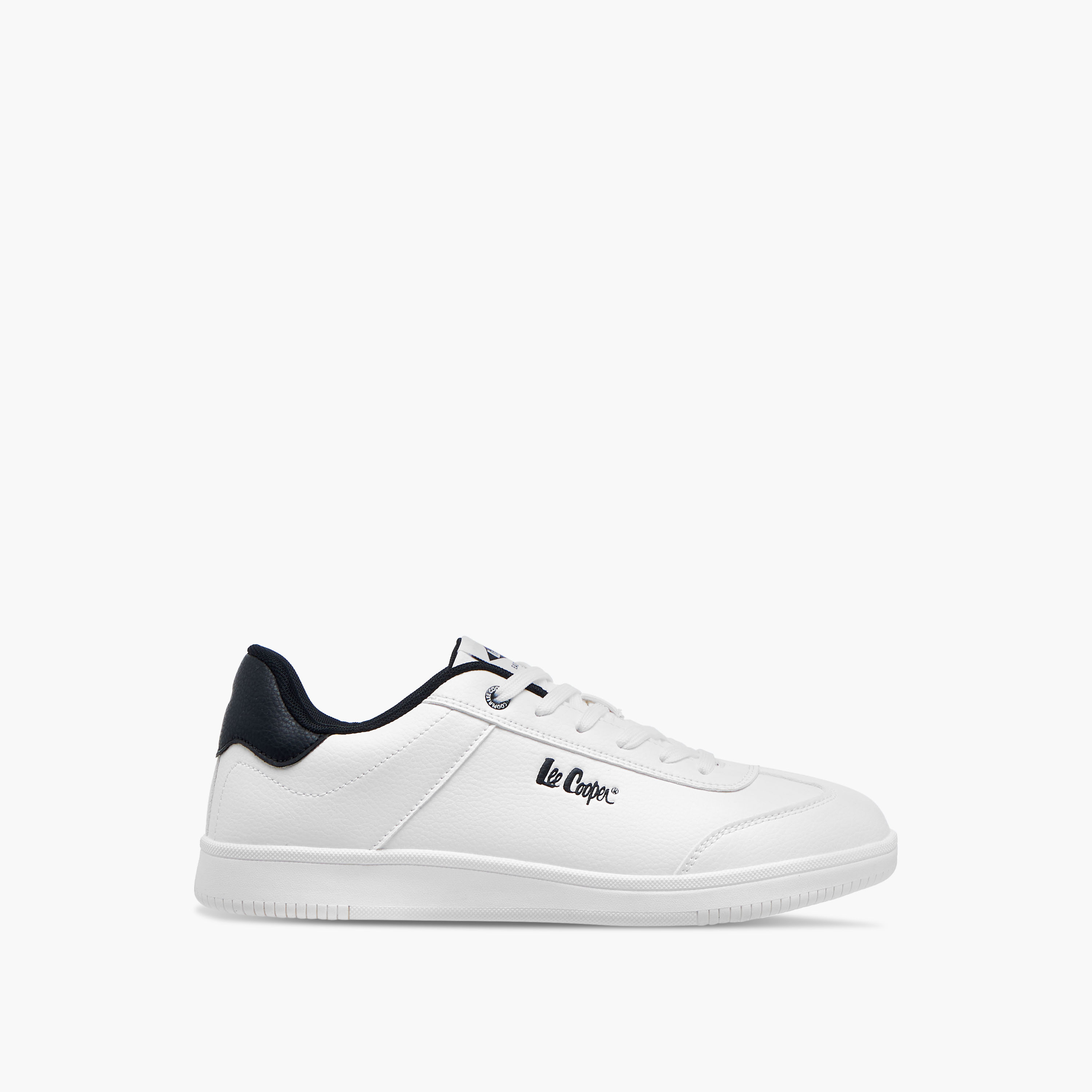 Lee Cooper Men's Panelled Lace-Up Closure Sneakers-men-shoes-sneakers-image-3
