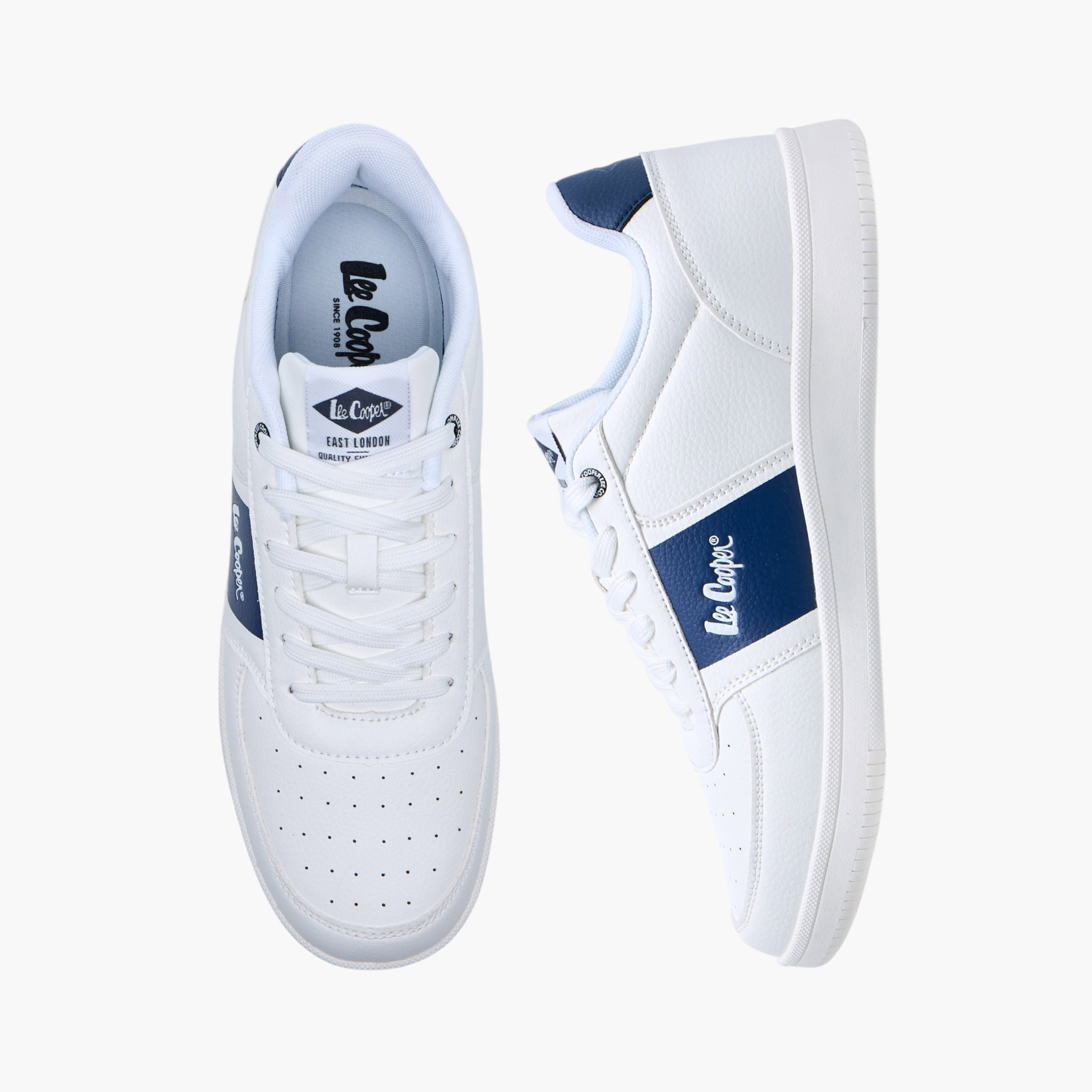 حذاء سنيكرز مثقب برباط للرجال من لي كوبر-men-shoes-sneakers-image-1