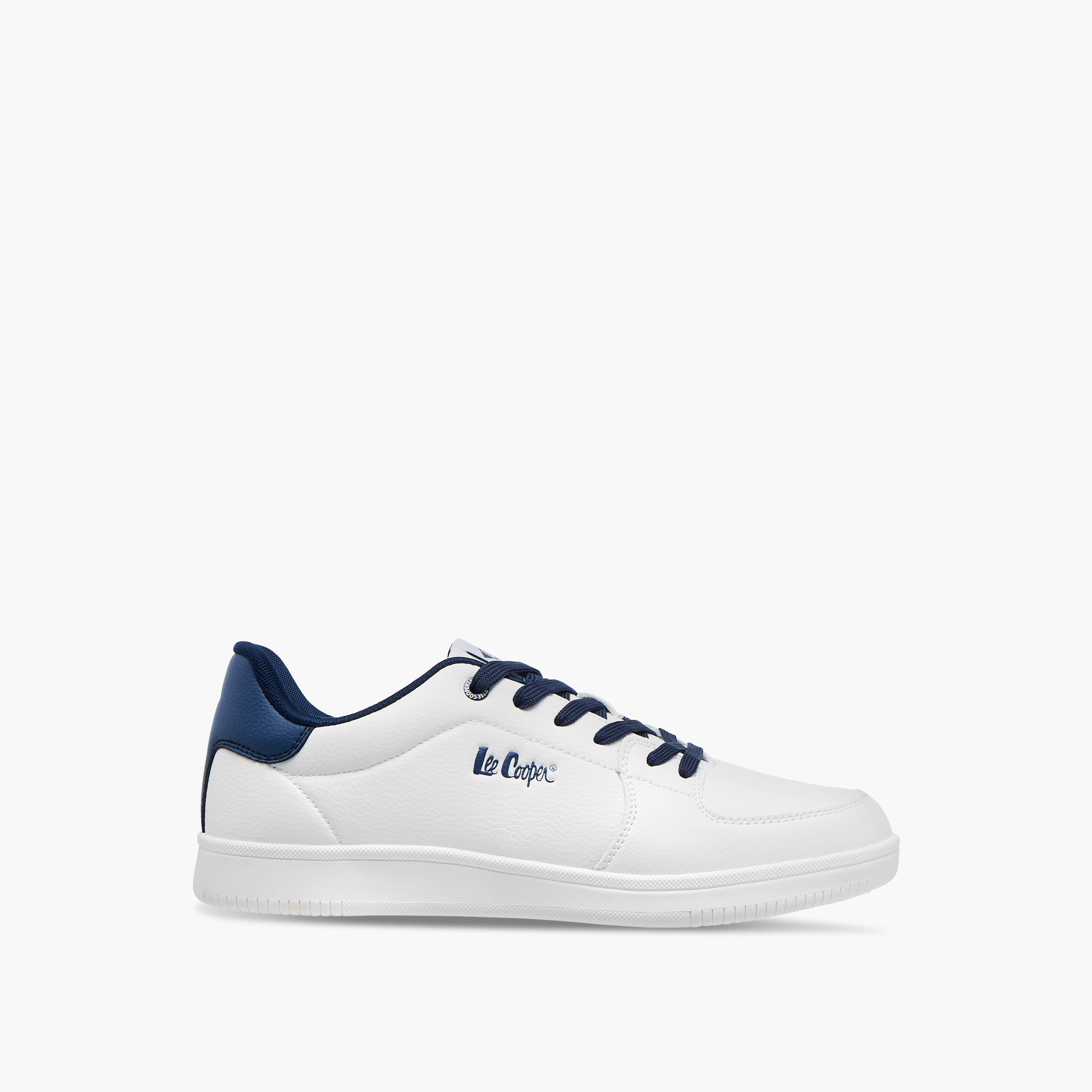 Lee Cooper Men's Panelled Lace-Up Sneakers-men-shoes-sneakers-image-3