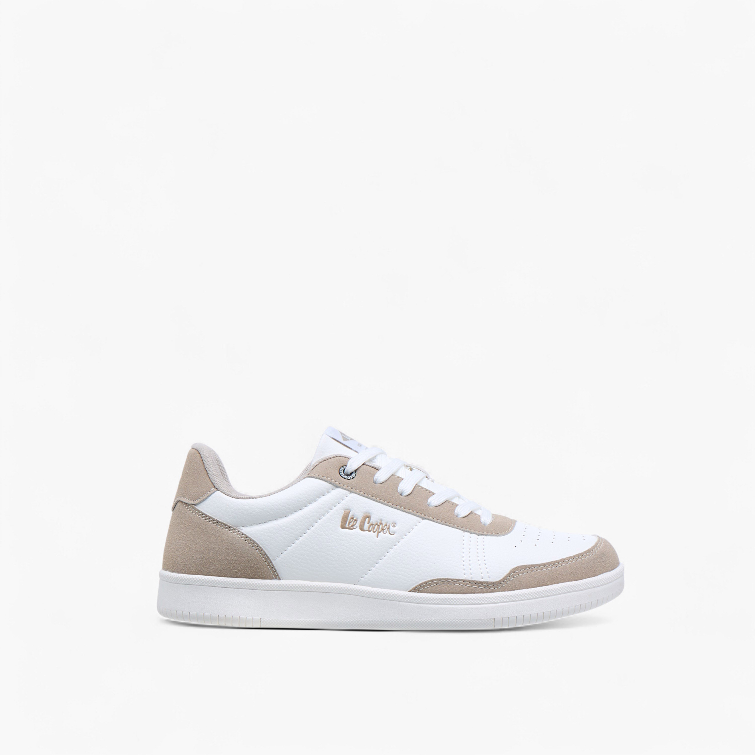 Lee Cooper Men's Perforated Lace-Up Sneakers-men-shoes-sneakers-image-3