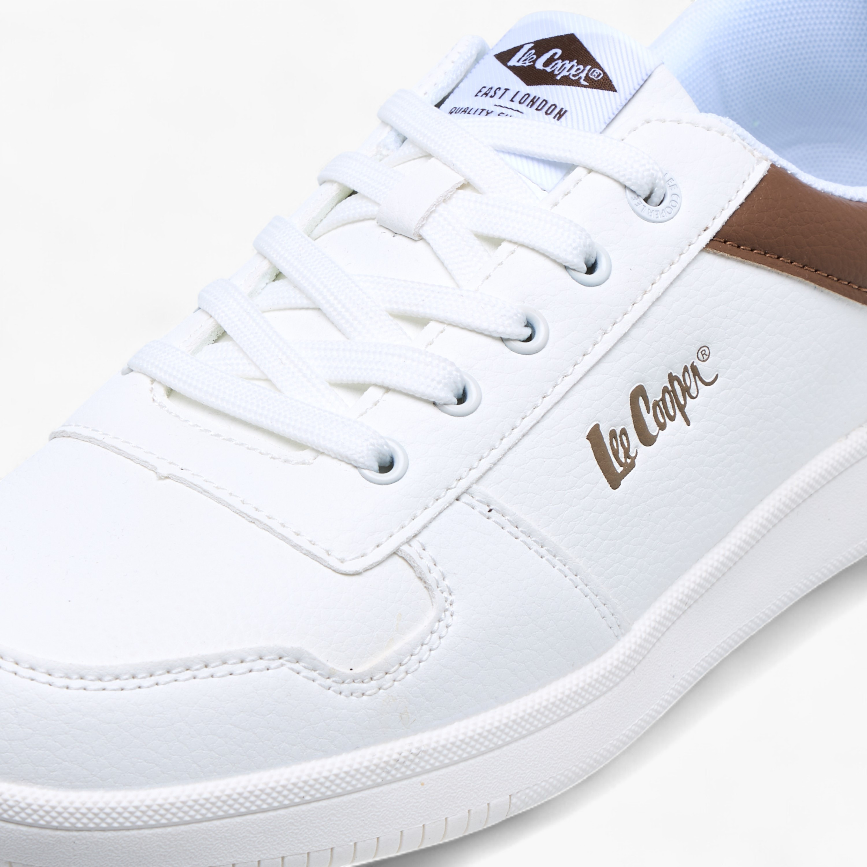 Lee Cooper Men's Panelled Lace-Up Sneakers-men-shoes-sneakers-image-4