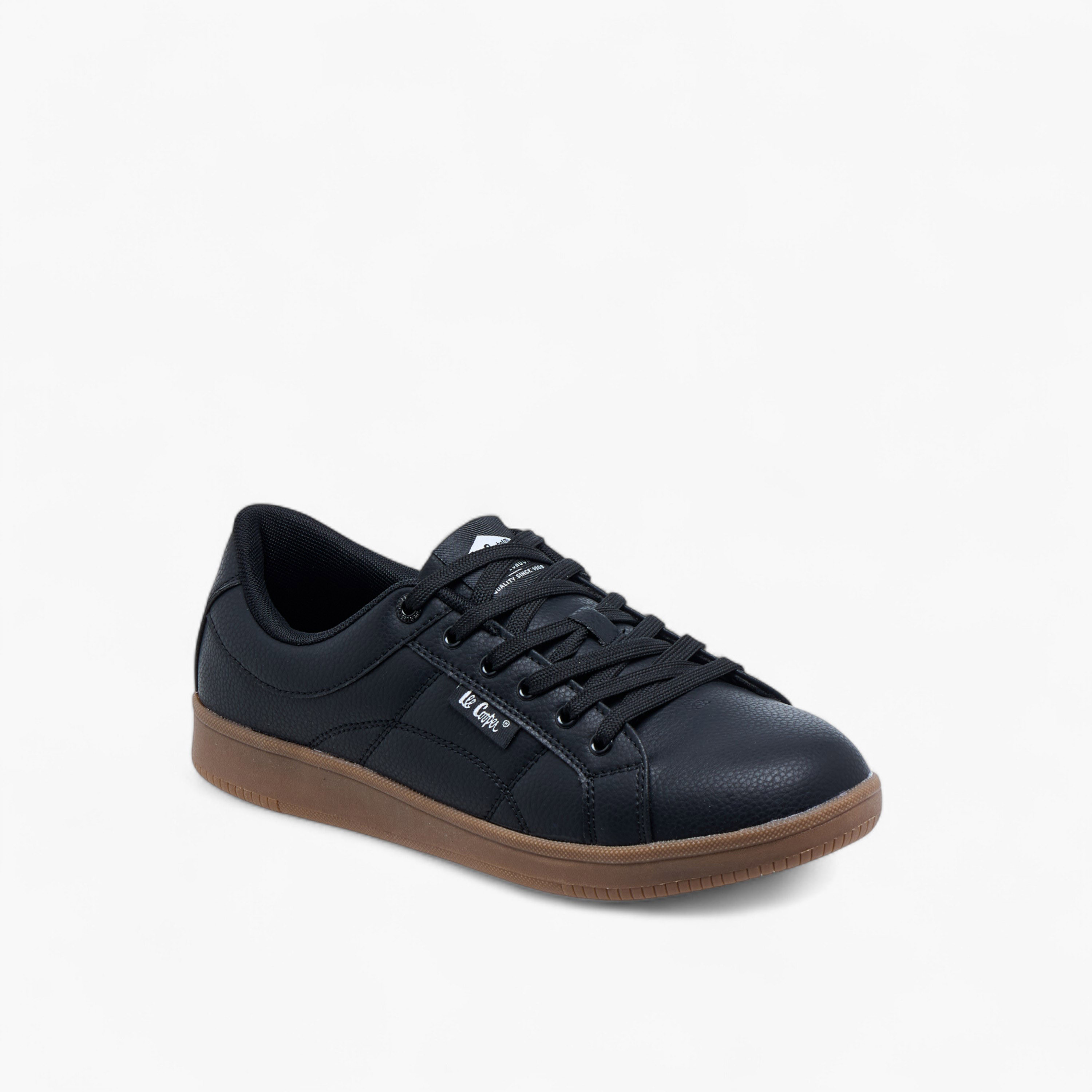 Lee Cooper Men's Solid Lace-Up Sneakers-men-shoes-sneakers-image-2