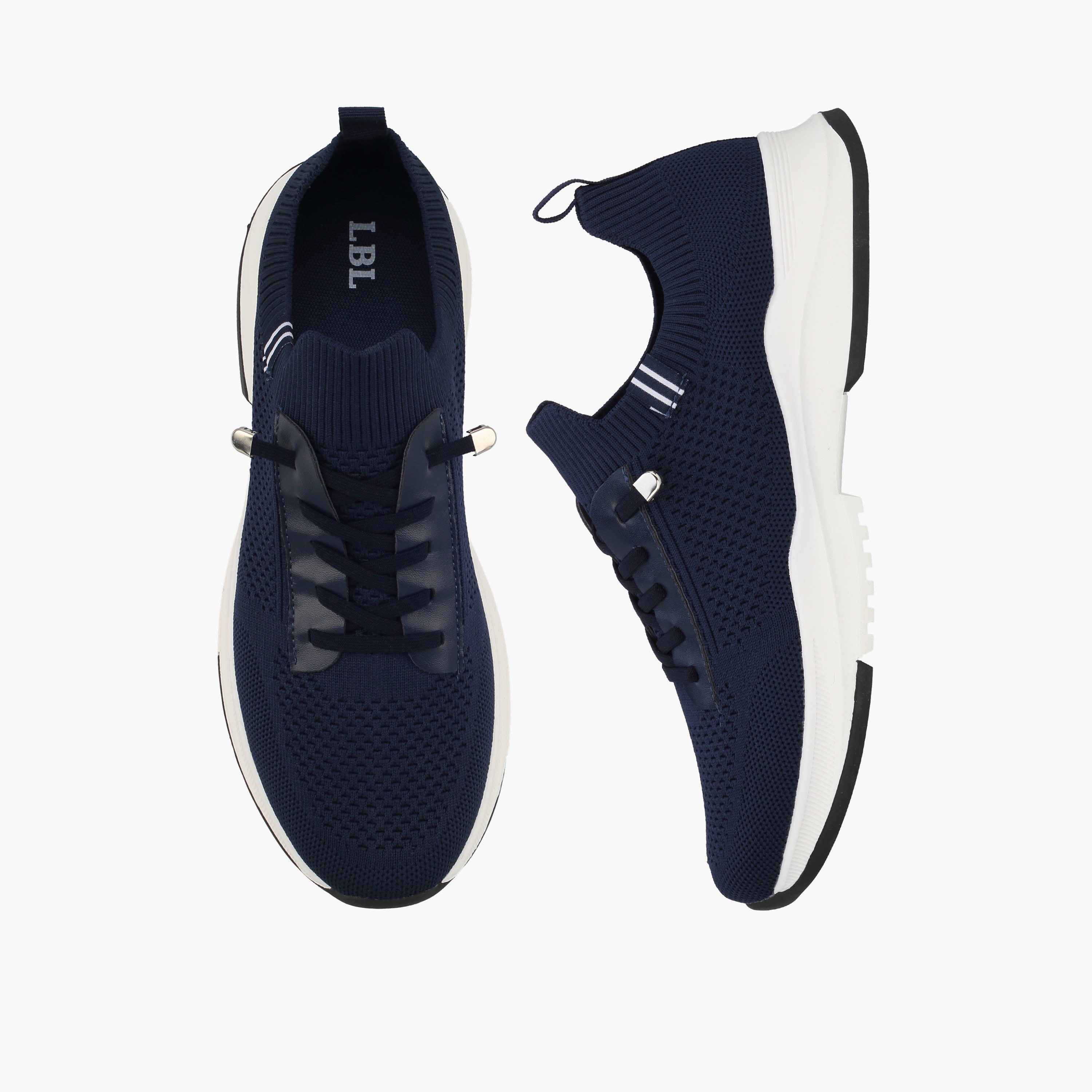 حذاء سنيكرز للكاحل برباط إغلاق للرجال من إل بي إل من شو إكسبريس-men-shoes-sneakers-image-1