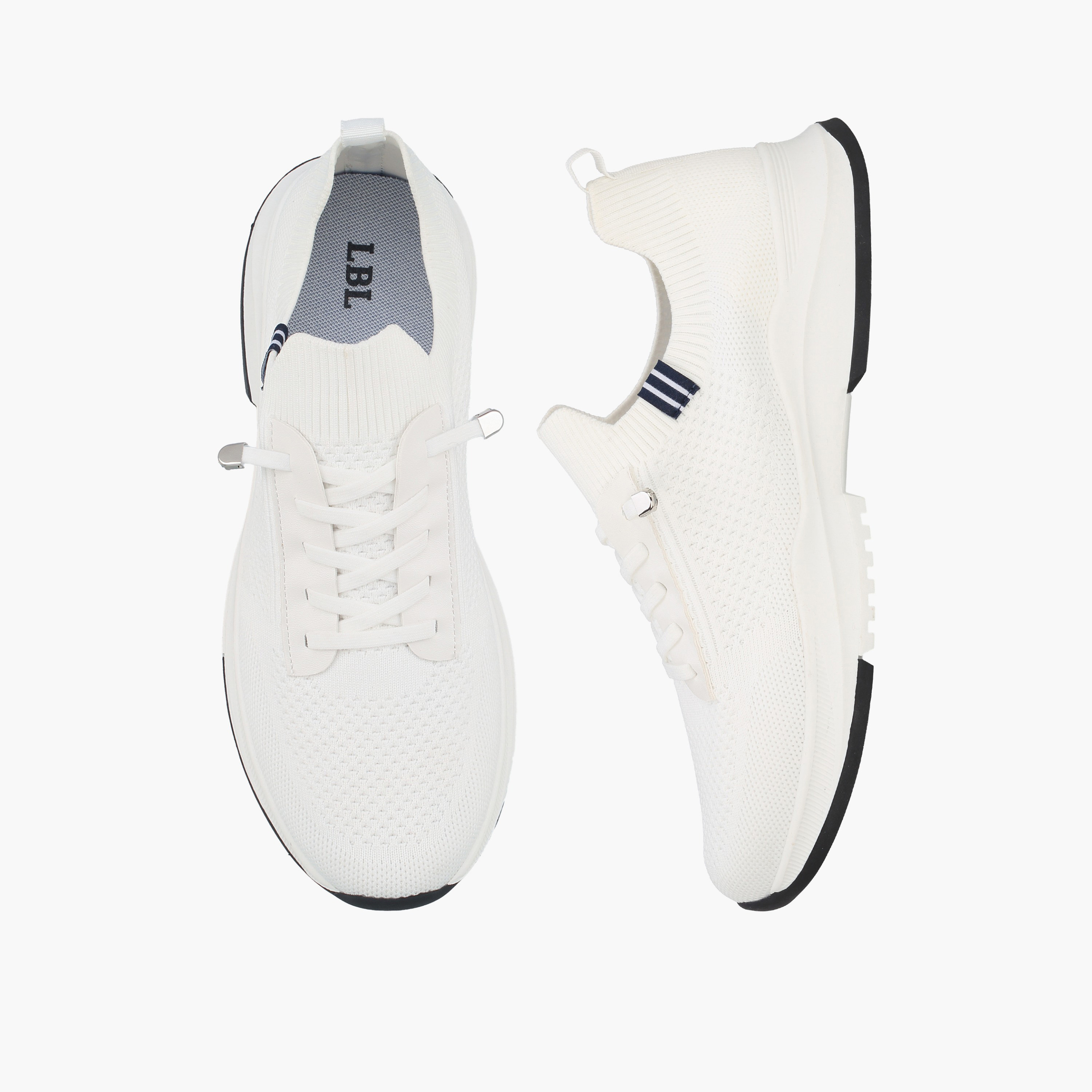 حذاء سنيكرز للكاحل برباط إغلاق للرجال من إل بي إل من شو إكسبريس-men-shoes-sneakers-image-1