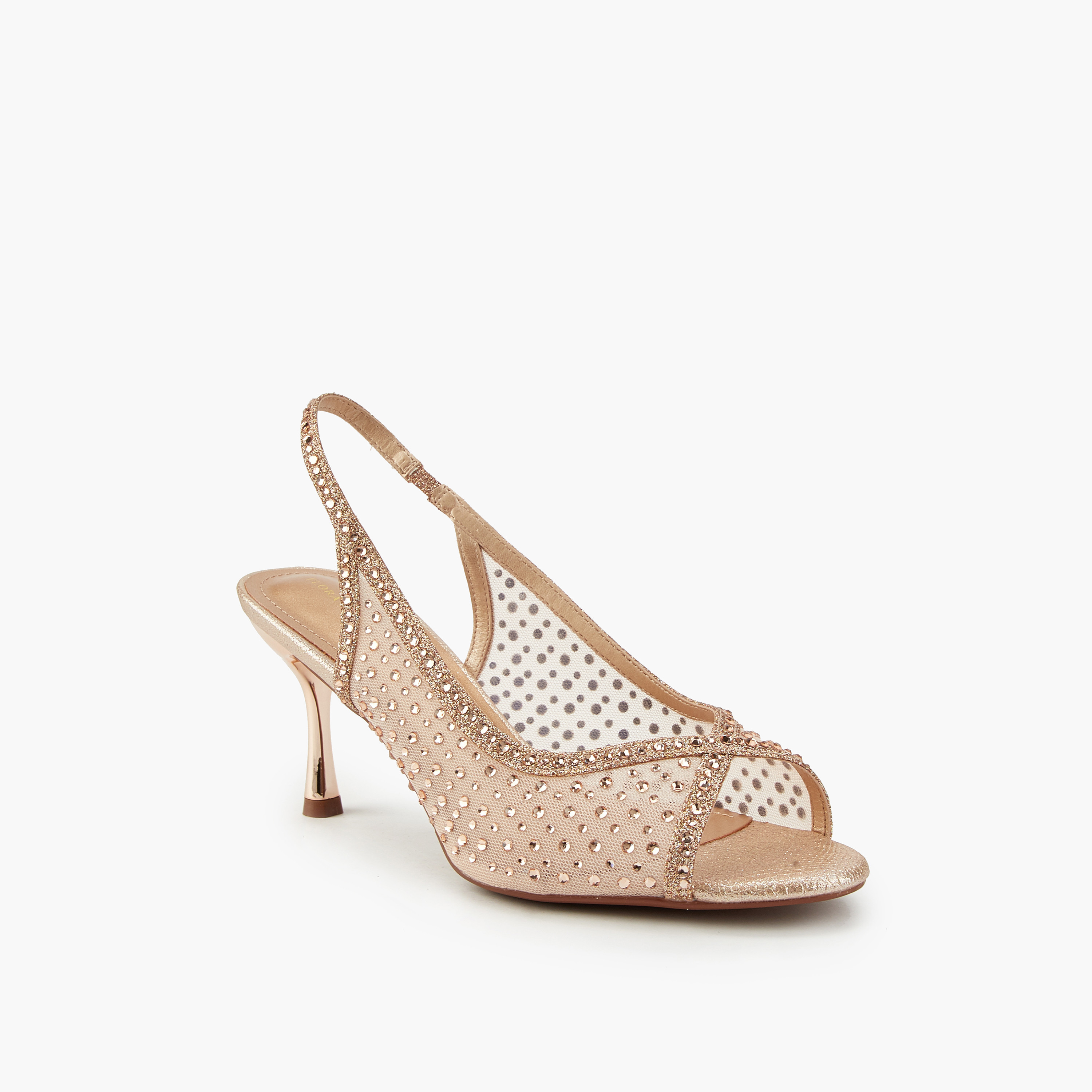 Flora Bella Embellished Slingback Peep-Toe Sandals with Stiletto Heels-women-shoes-sandals-heeled-image-3
