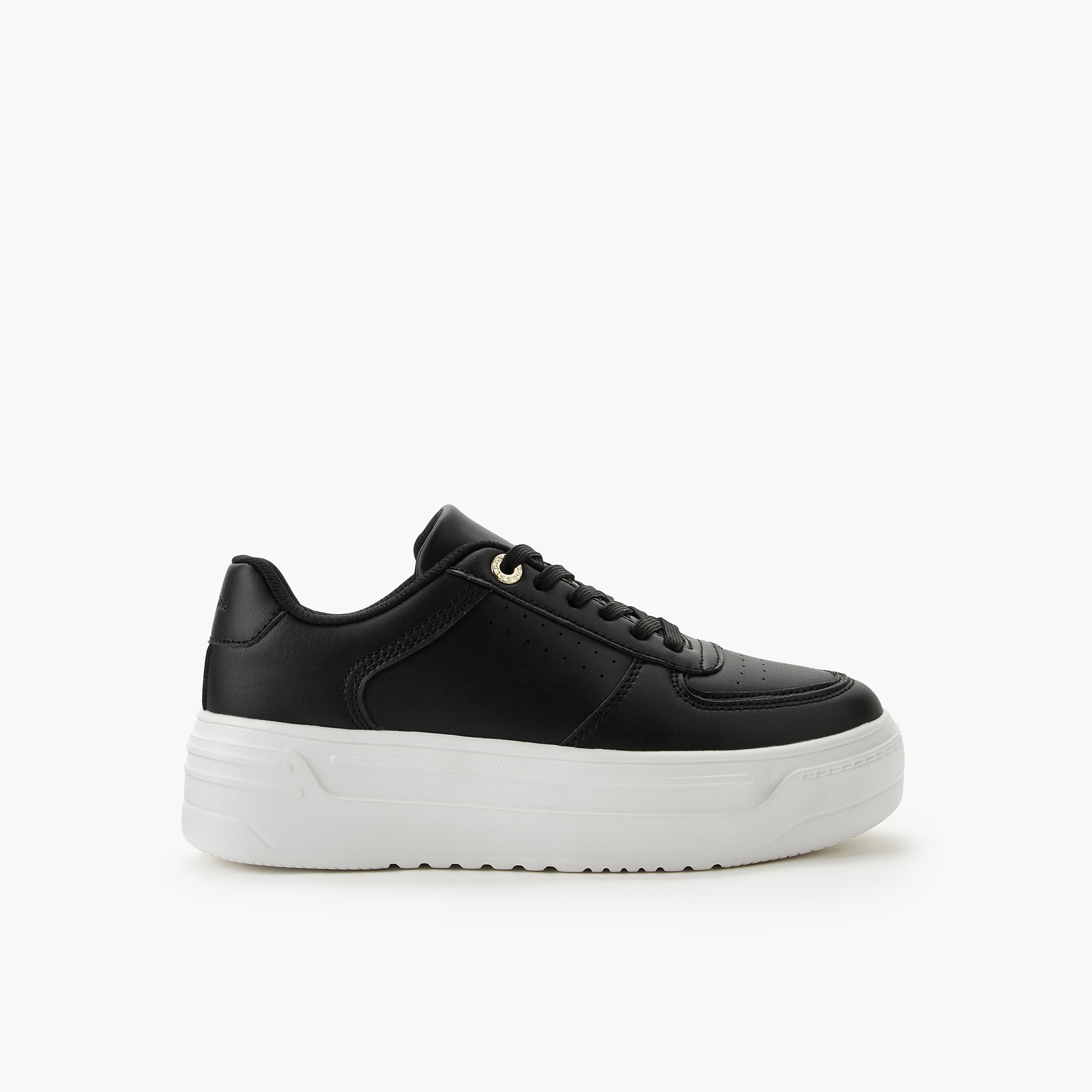 Paprika Women Lace-Up Ankle Sneakers-women-shoes-sneakers-image-3