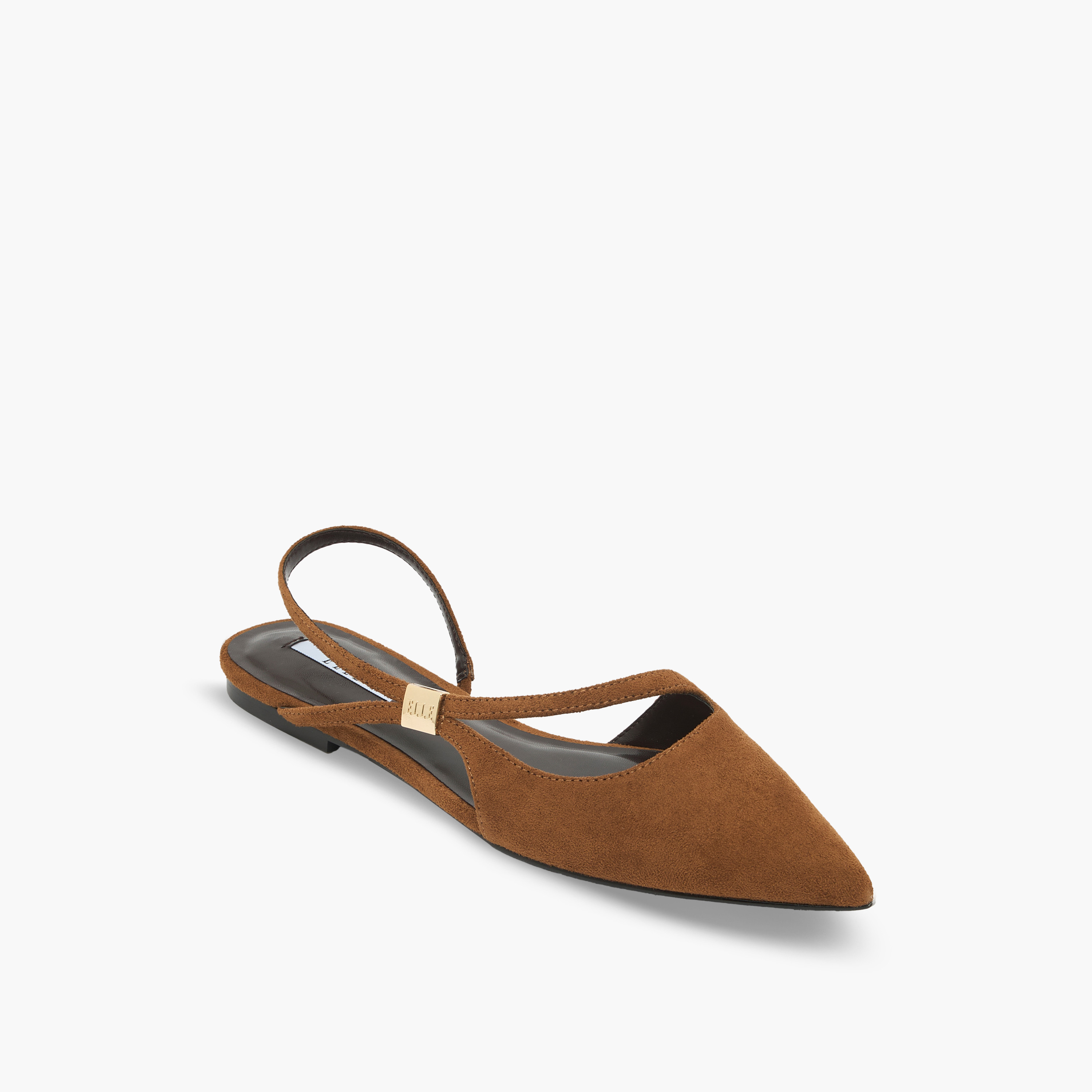 حذاء بمقدمة مدببة وحزام خلفي للنساء من إيل-women-shoes-ballerinas-image-2