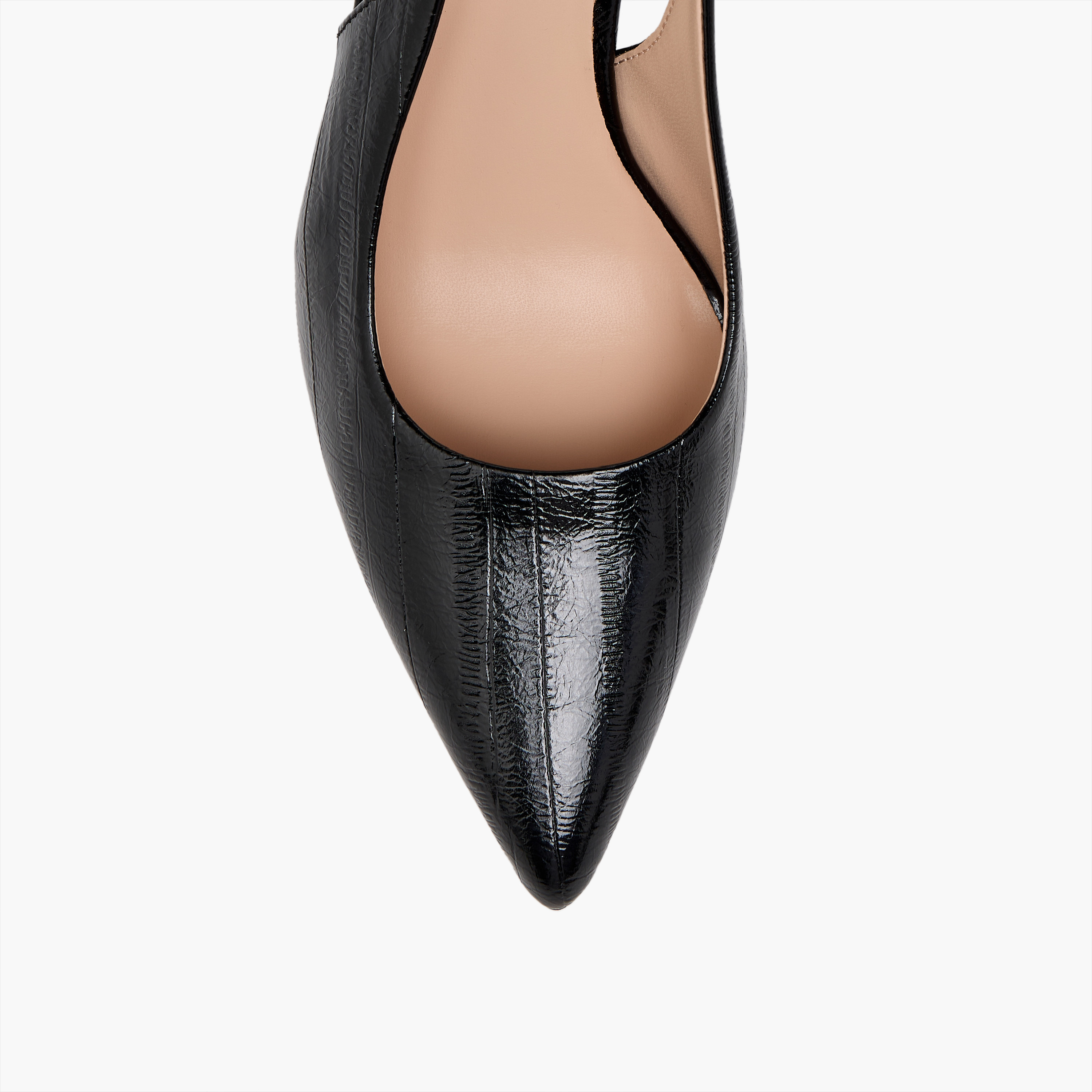 Elle Women Textured Wedge Heel Slingback Shoes-women-shoes-heels-image-4