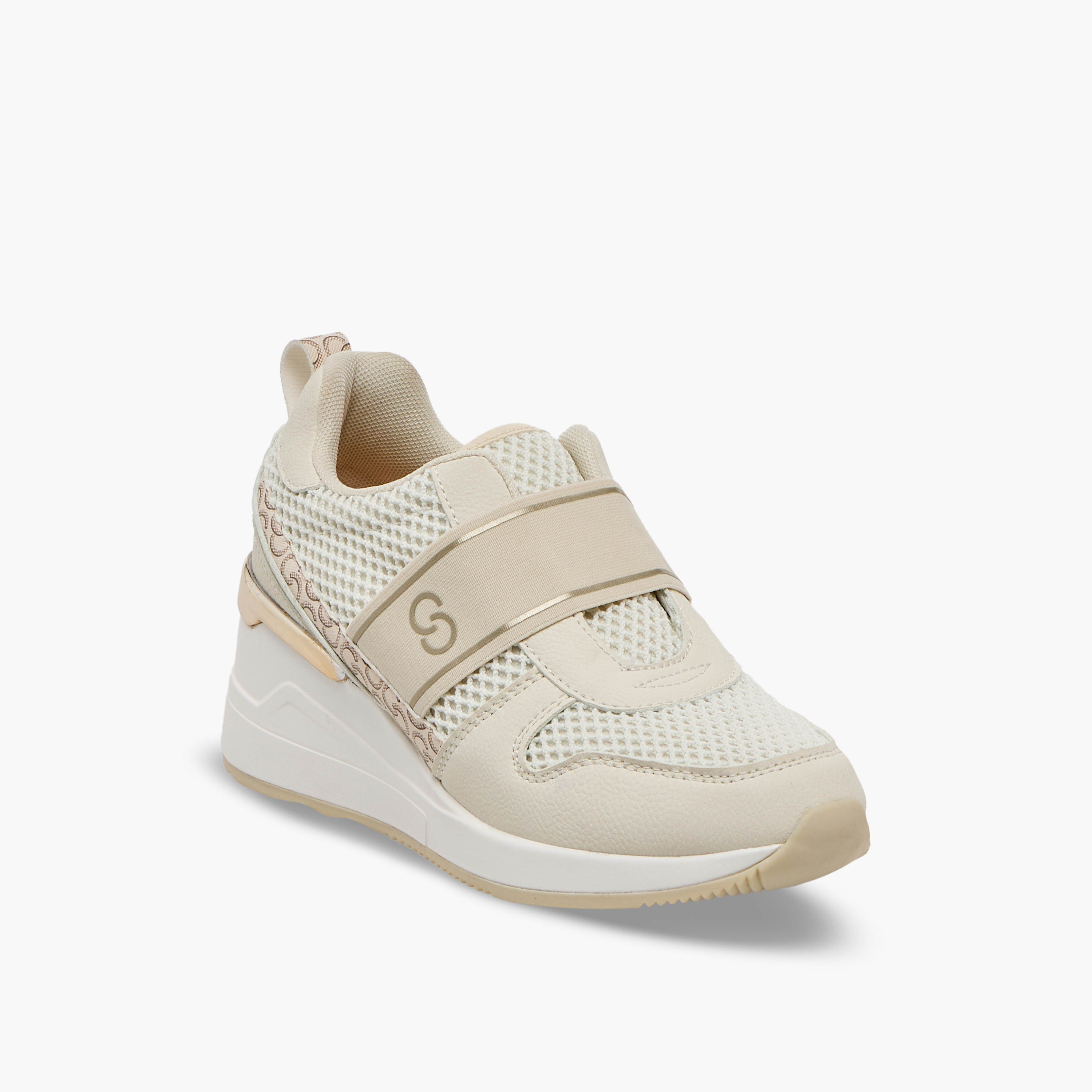 Celeste Women Slip-On Wedge Ankle Sneakers-women-shoes-sneakers-image-2