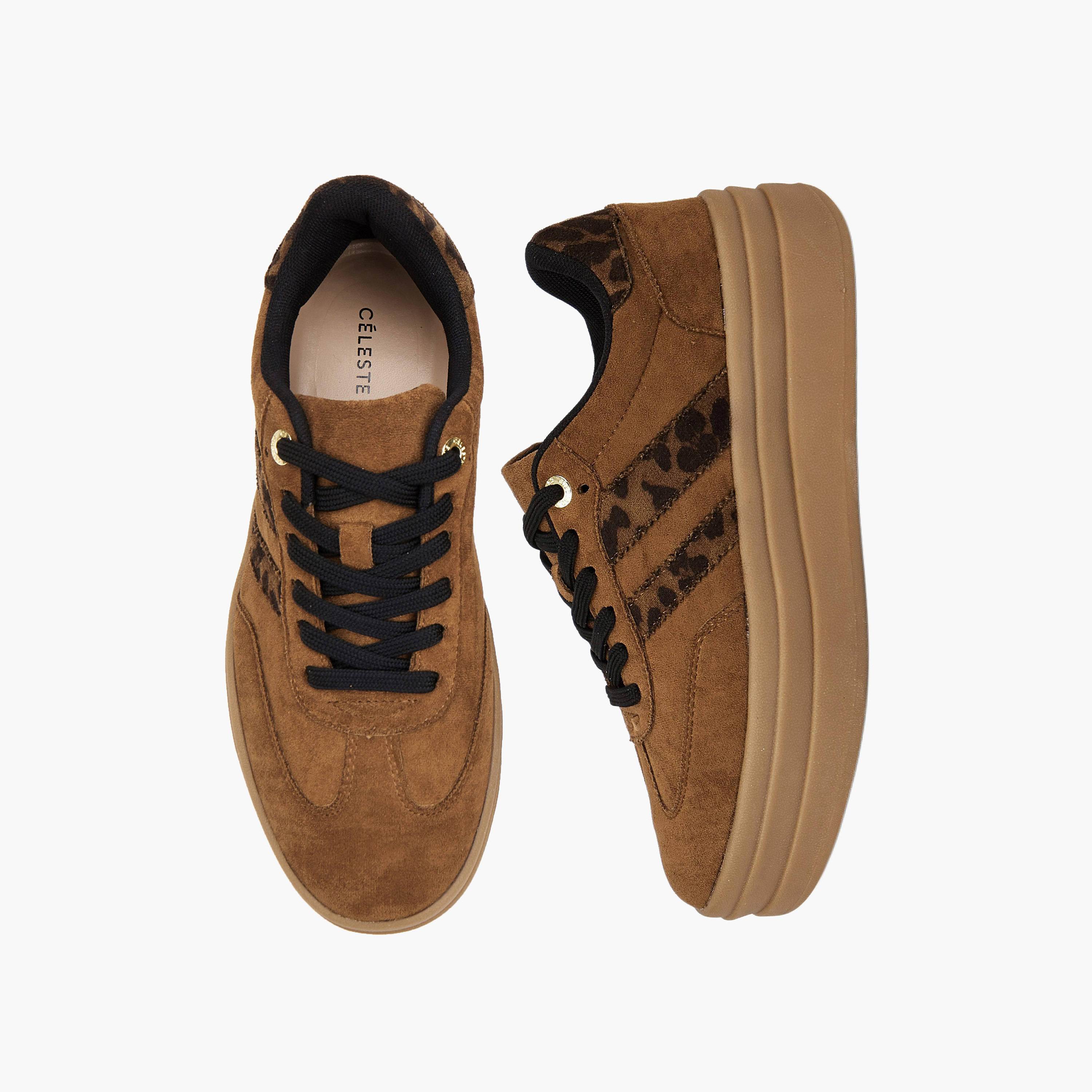 Celeste Women's Panelled Lace-Up Sneakers-women-shoes-sneakers-image-1