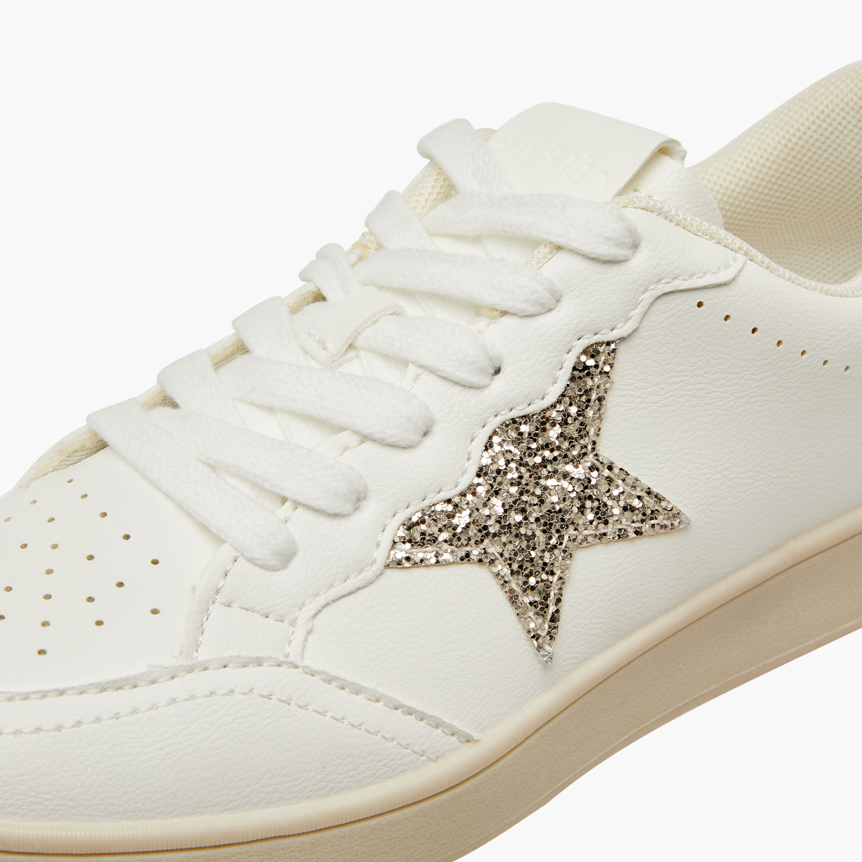 Celeste Women's Star Embellished Sneakers with Lace-Up Closure-women-shoes-sneakers-image-4
