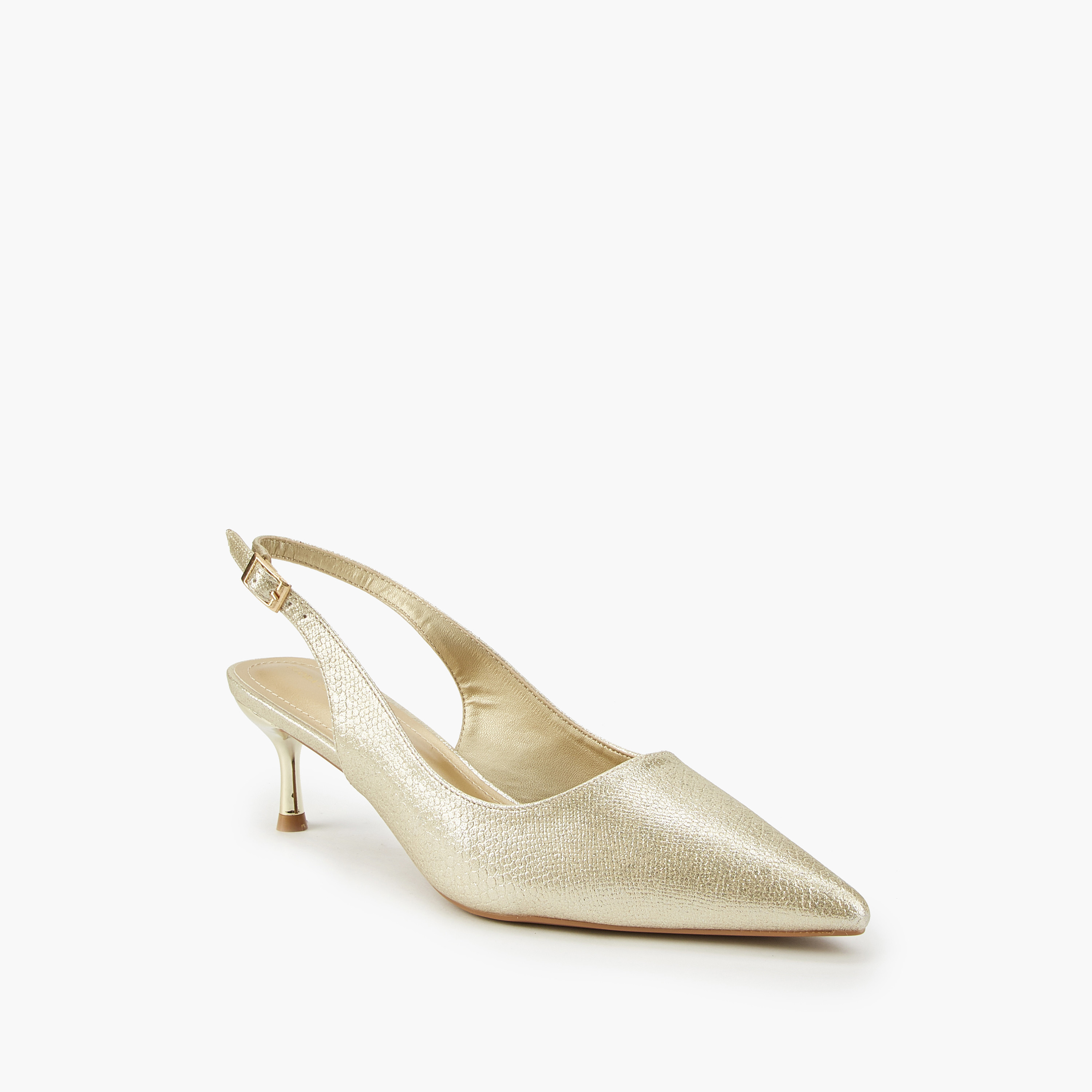 حذاء ميتاليك بكعب ستيليتو ومقدمة مدببة من فلورا بيلا-women-shoes-heels-image-3