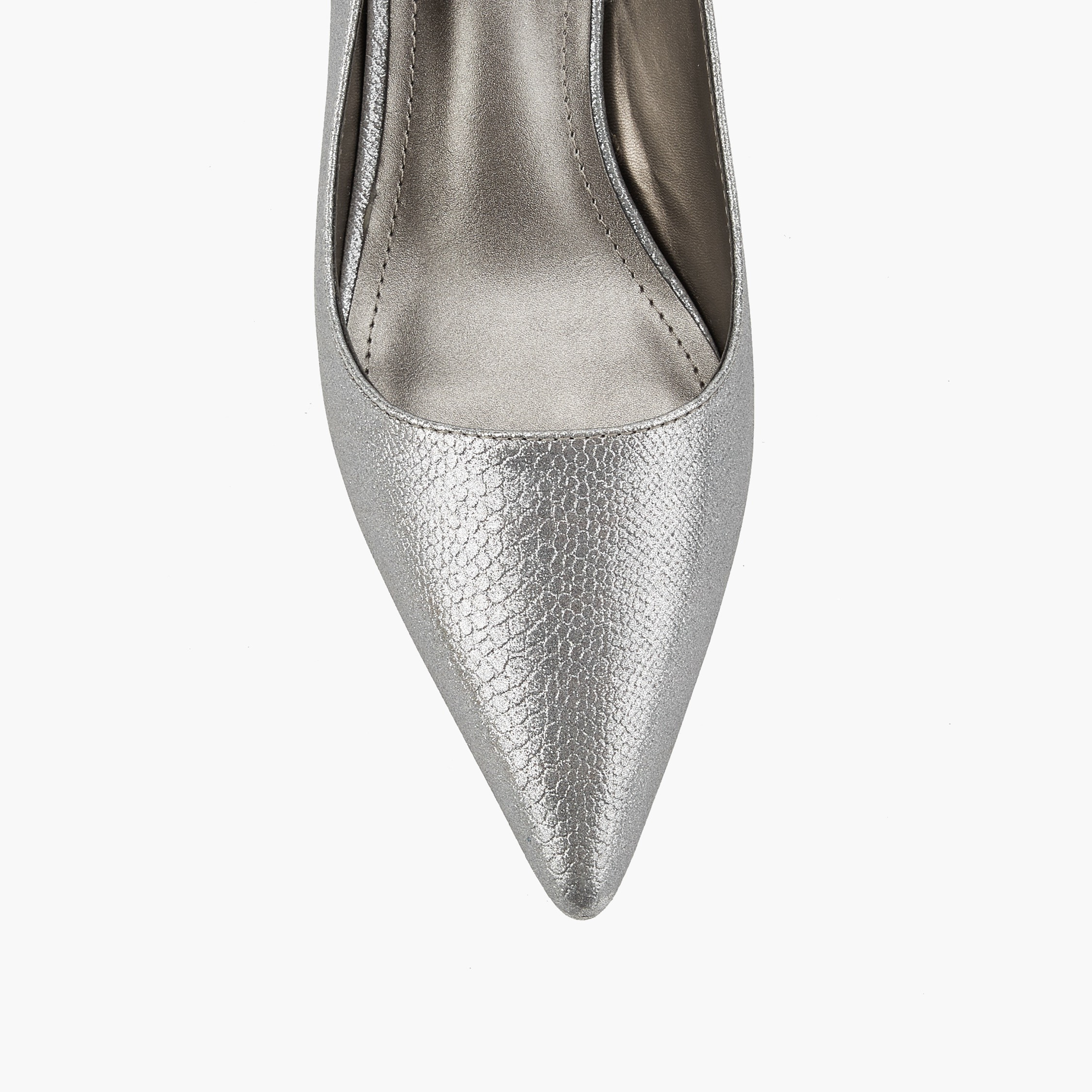Flora Bella Metallic Pointed Toe Shoes with Stiletto Heels-women-shoes-heels-image-4