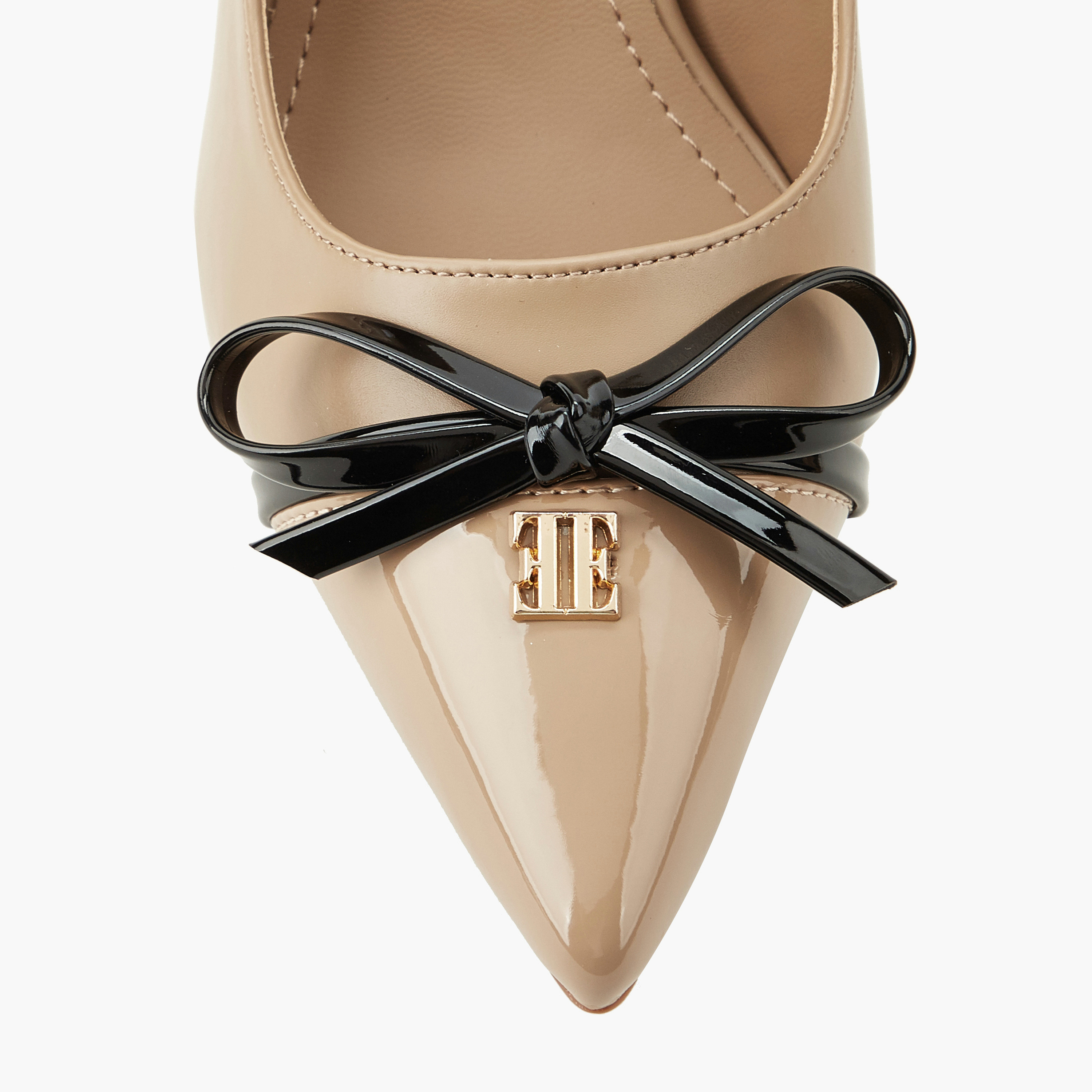حذاء مزين بفيونكة وكعب ستيليتو من إيل-women-shoes-heels-image-4