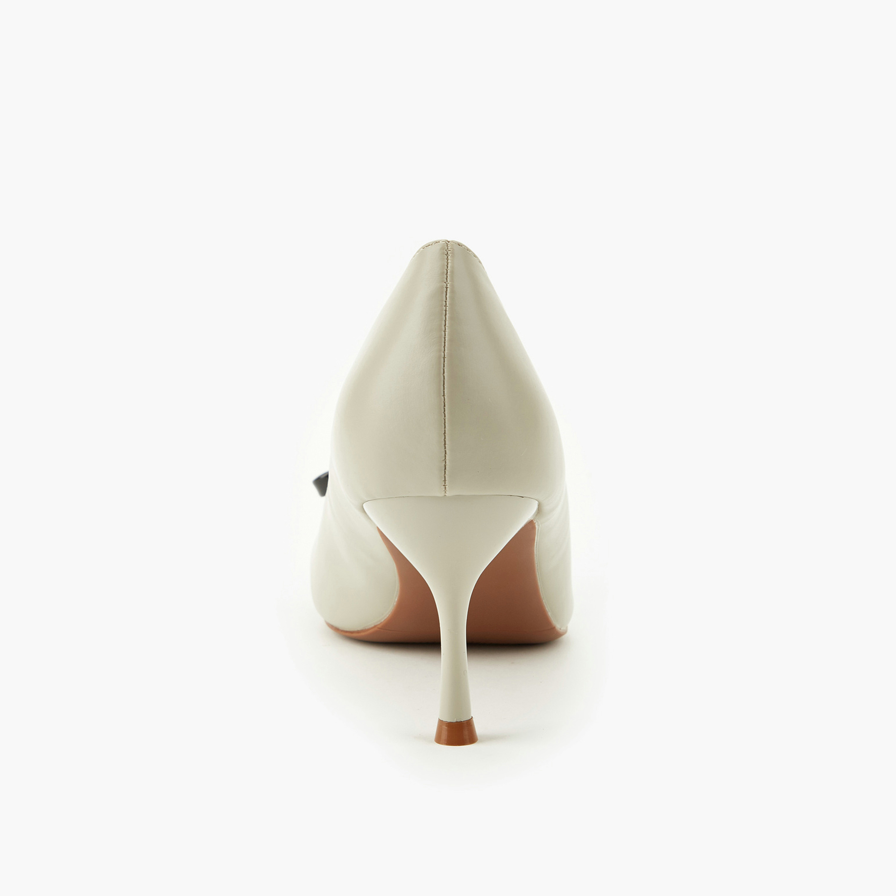 حذاء مزين بفيونكة وكعب ستيليتو من إيل-women-shoes-heels-image-4