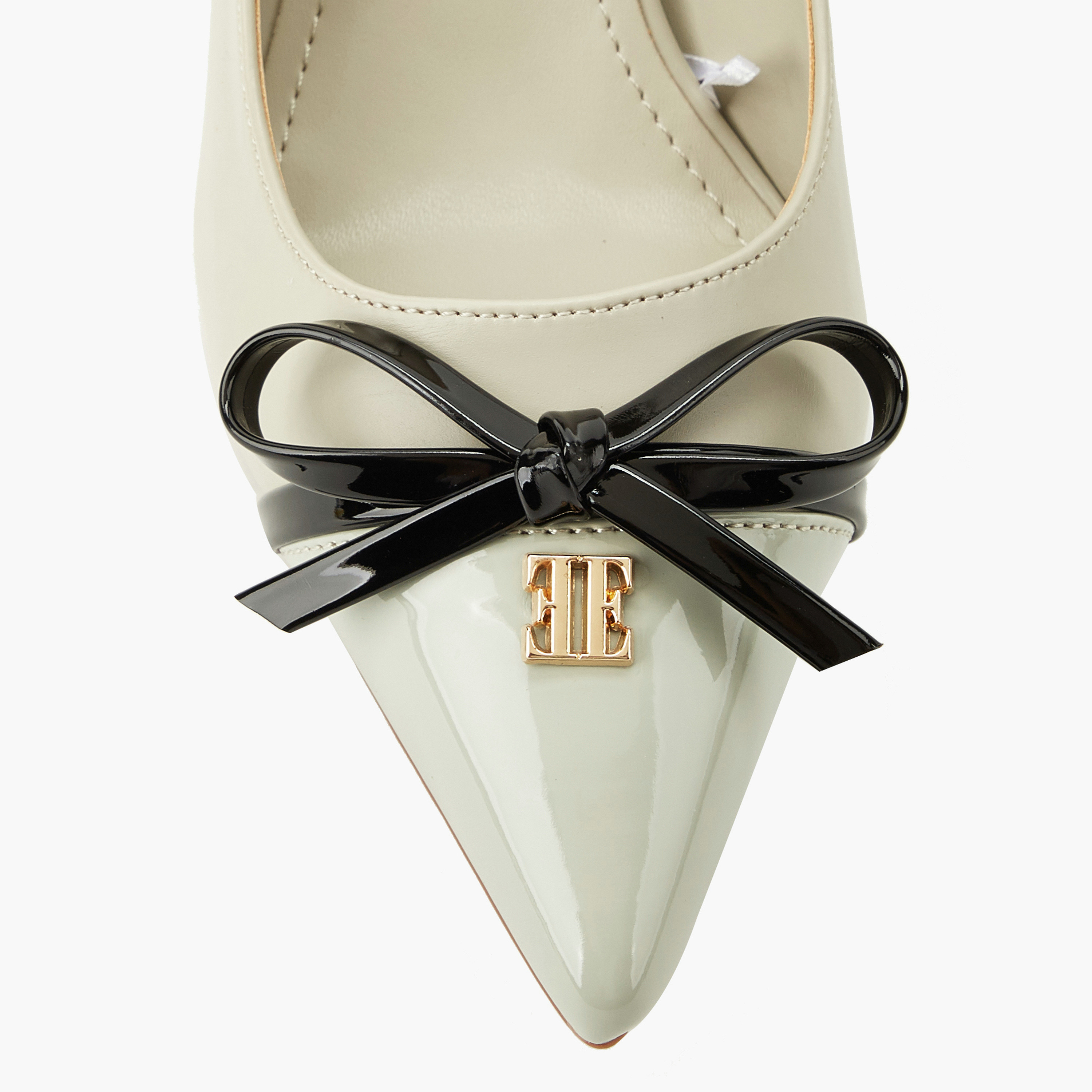 حذاء مزين بفيونكة وكعب ستيليتو من إيل-women-shoes-heels-image-5