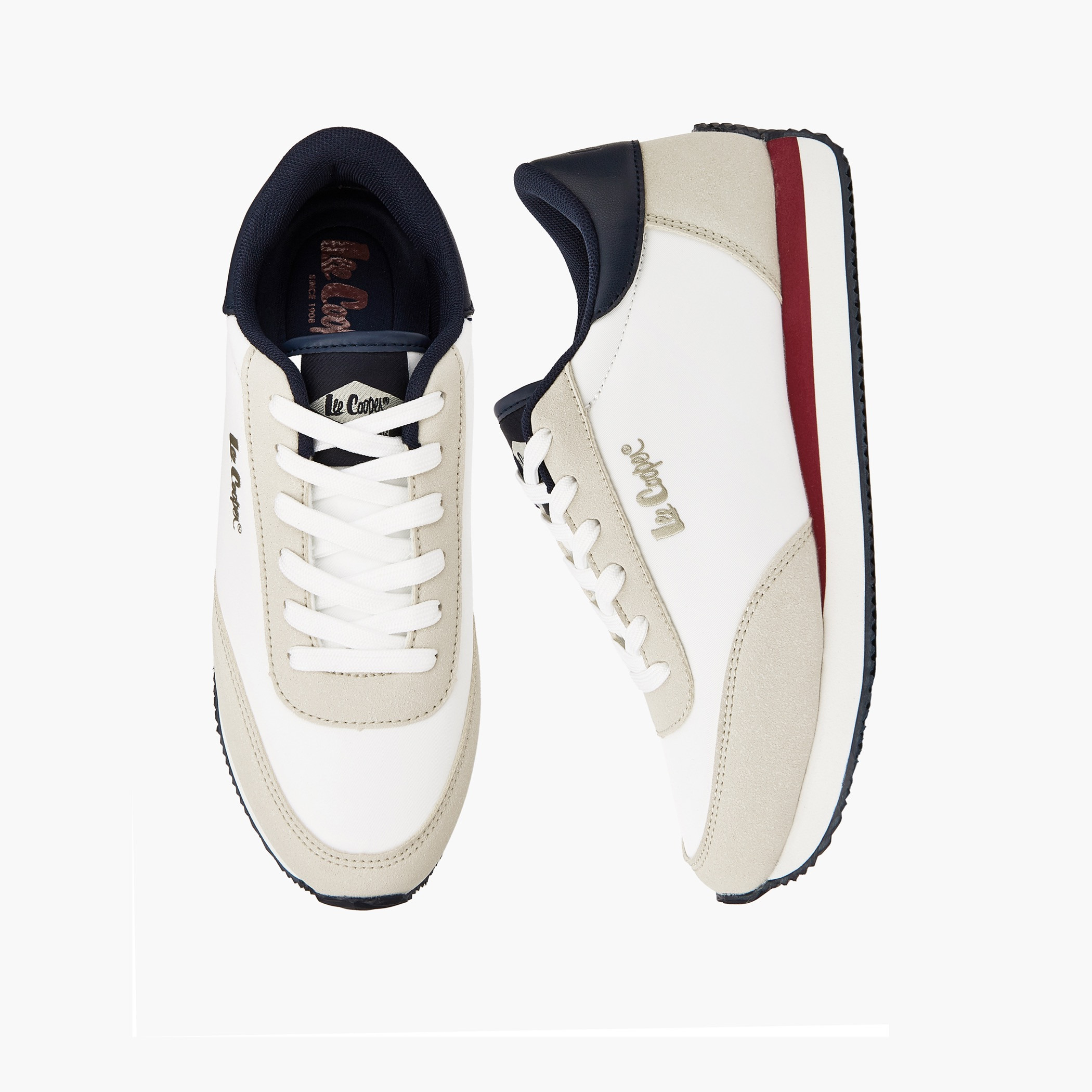 Lee Cooper Women's Colourblock Lace-Up Sneakers-women-shoes-sneakers-image-1