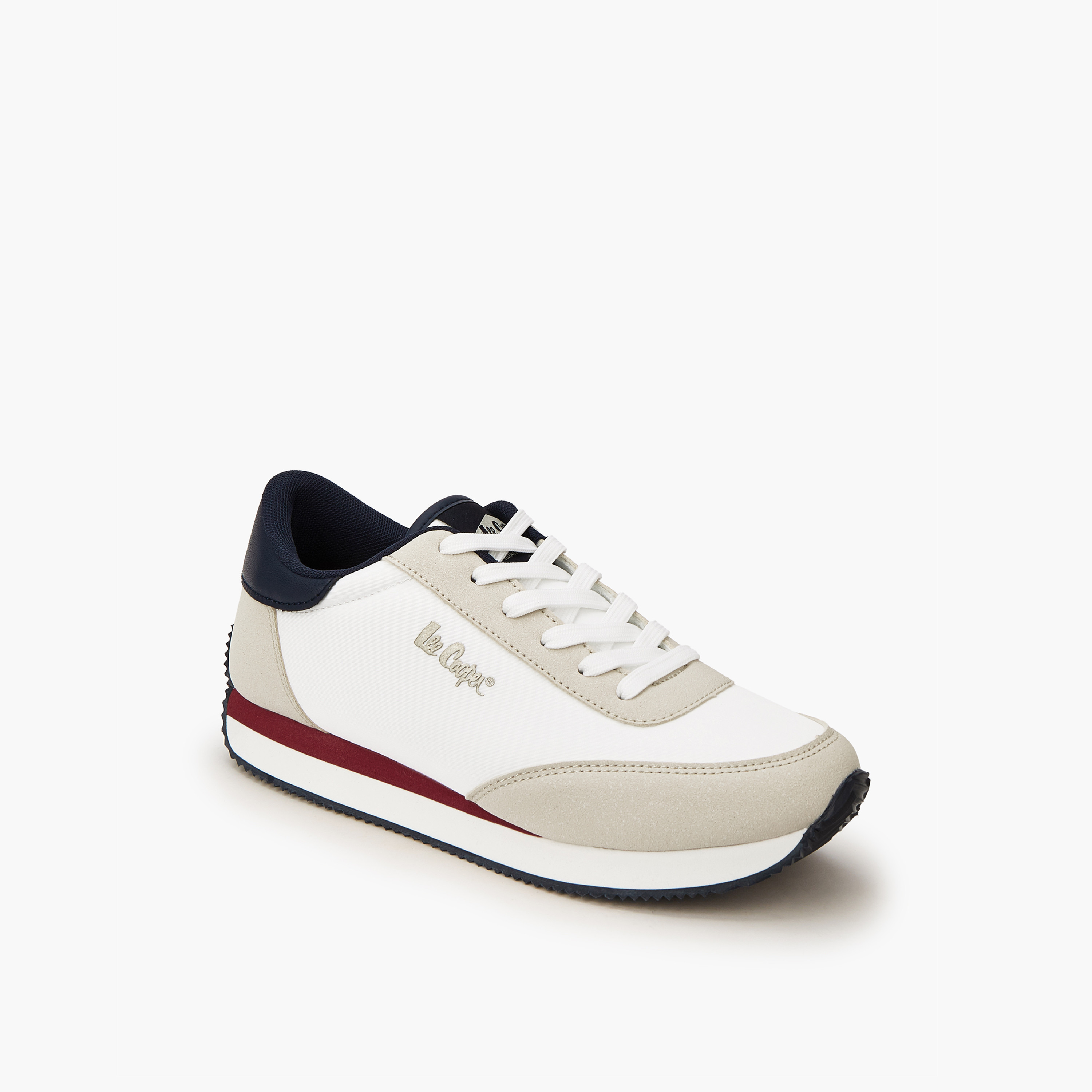 Lee Cooper Women's Colourblock Lace-Up Sneakers-women-shoes-sneakers-image-2