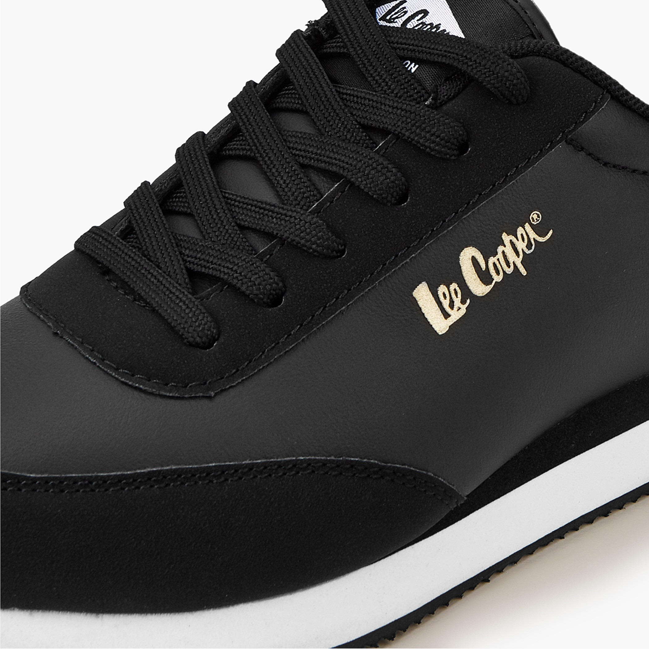 Lee Cooper Women's Panelled Lace-Up Sneakers-women-shoes-sneakers-image-4