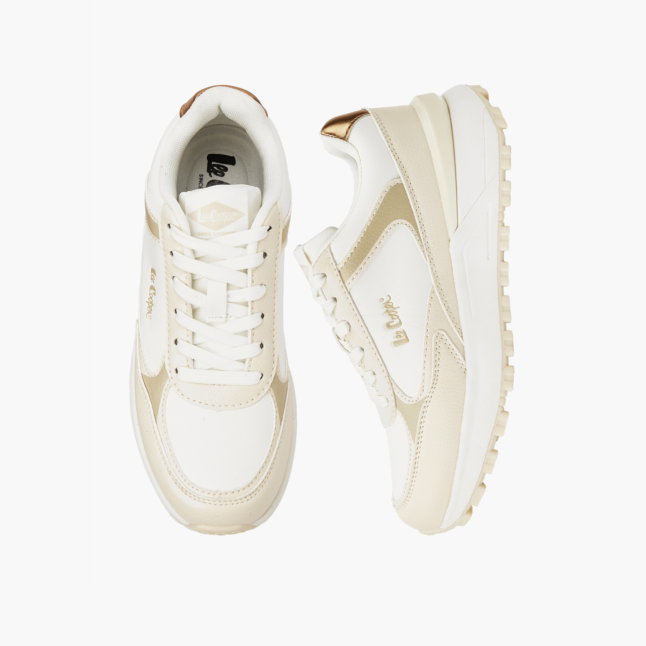 Lee Cooper Women's Colourblock Lace-Up Sneakers-women-shoes-sneakers-image-1