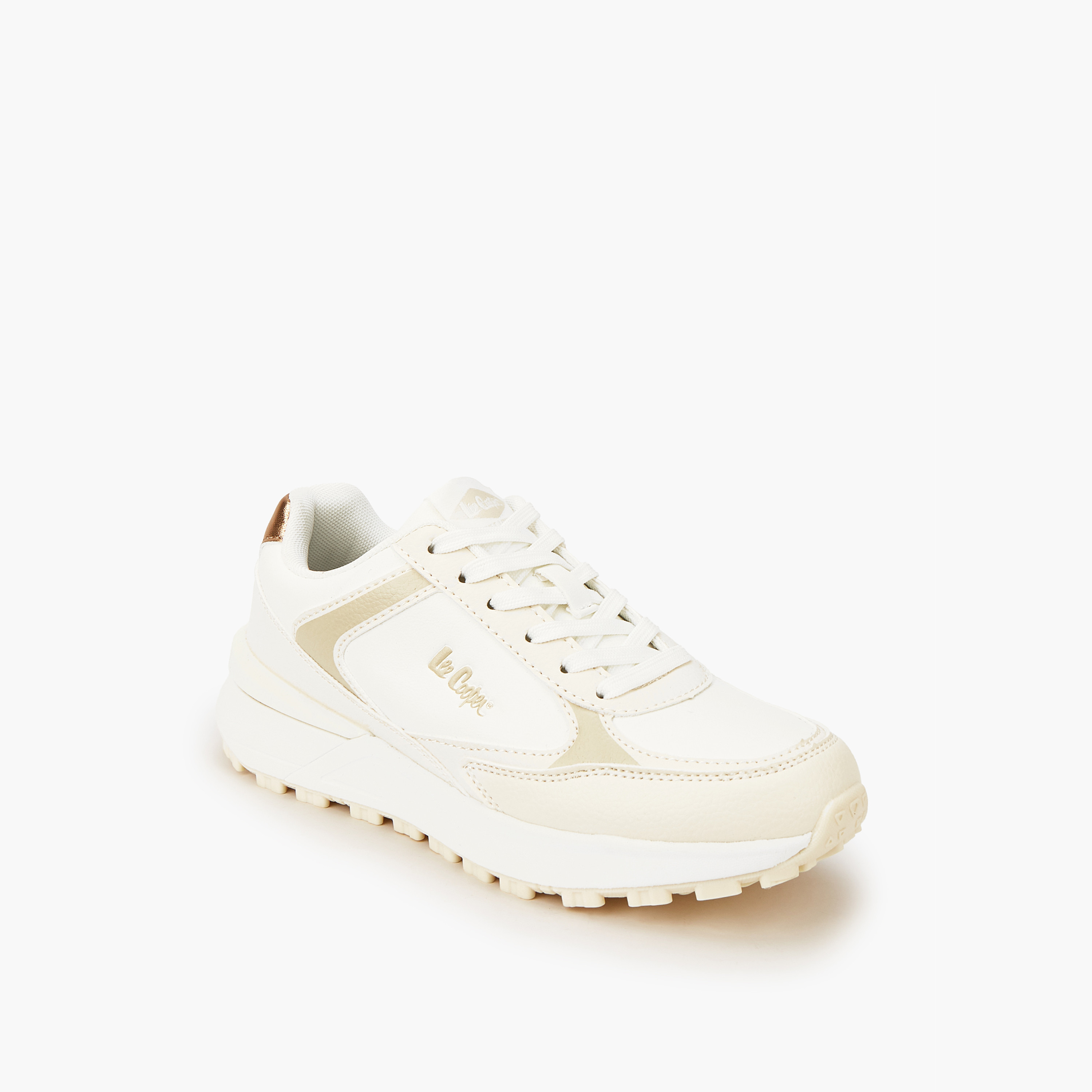 Lee Cooper Women's Colourblock Lace-Up Sneakers-women-shoes-sneakers-image-2