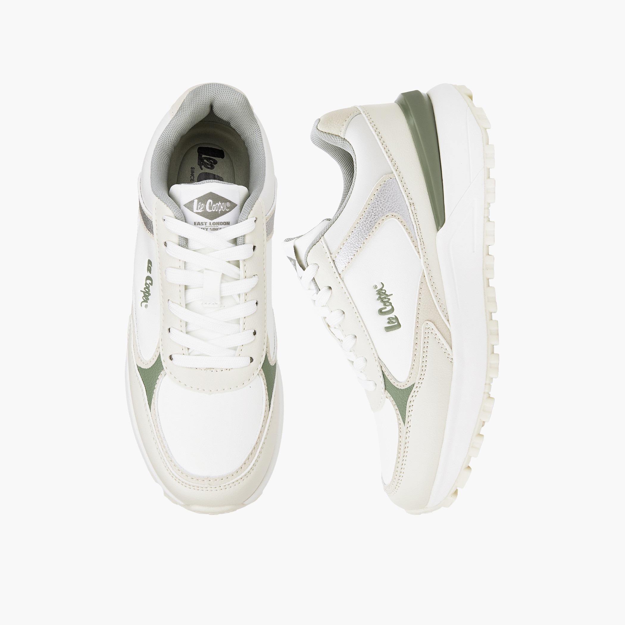 Lee Cooper Women's Colourblock Lace-Up Sneakers-women-shoes-sneakers-image-1