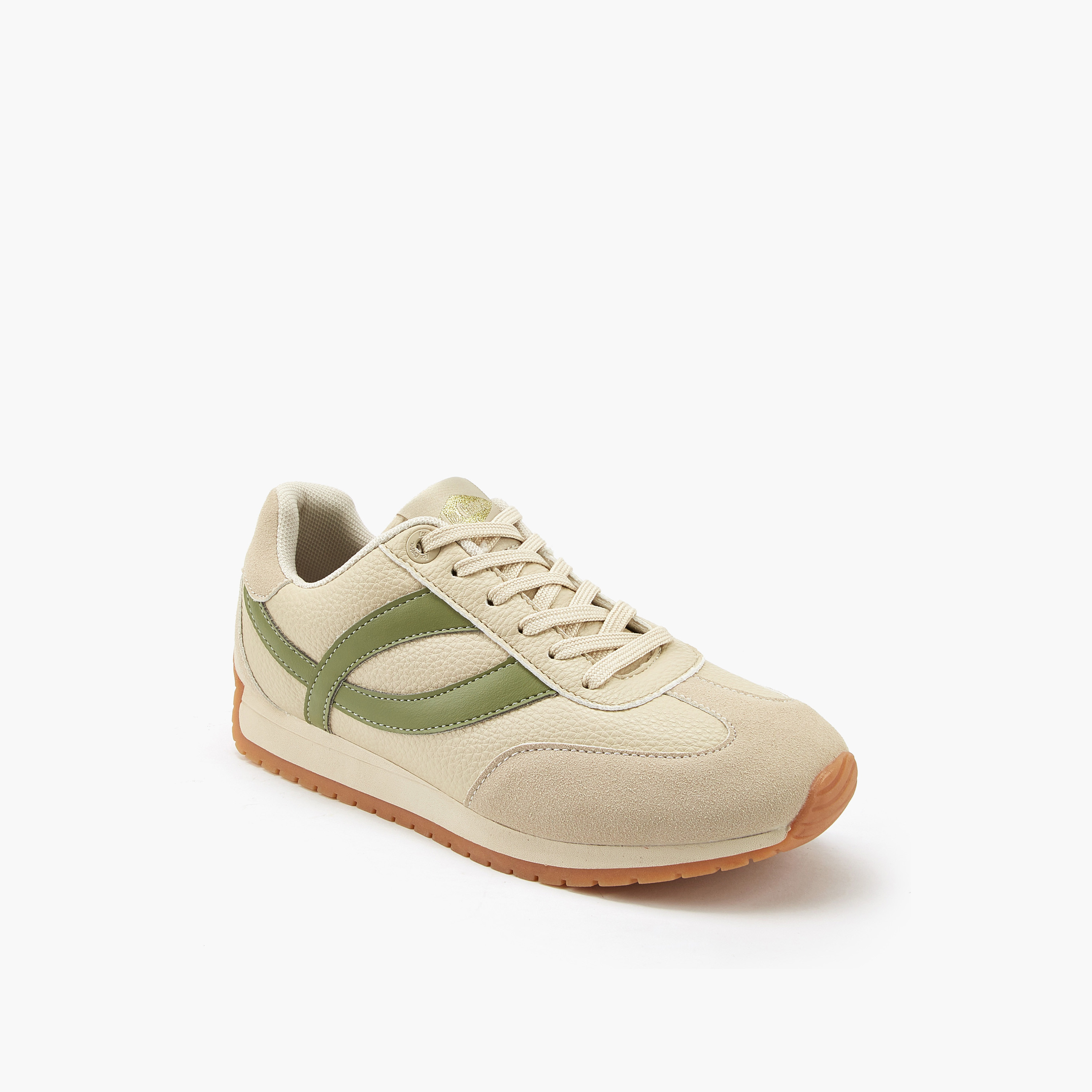 Lee Cooper Women's Panelled Lace-Up Sneakers-women-shoes-sneakers-image-3