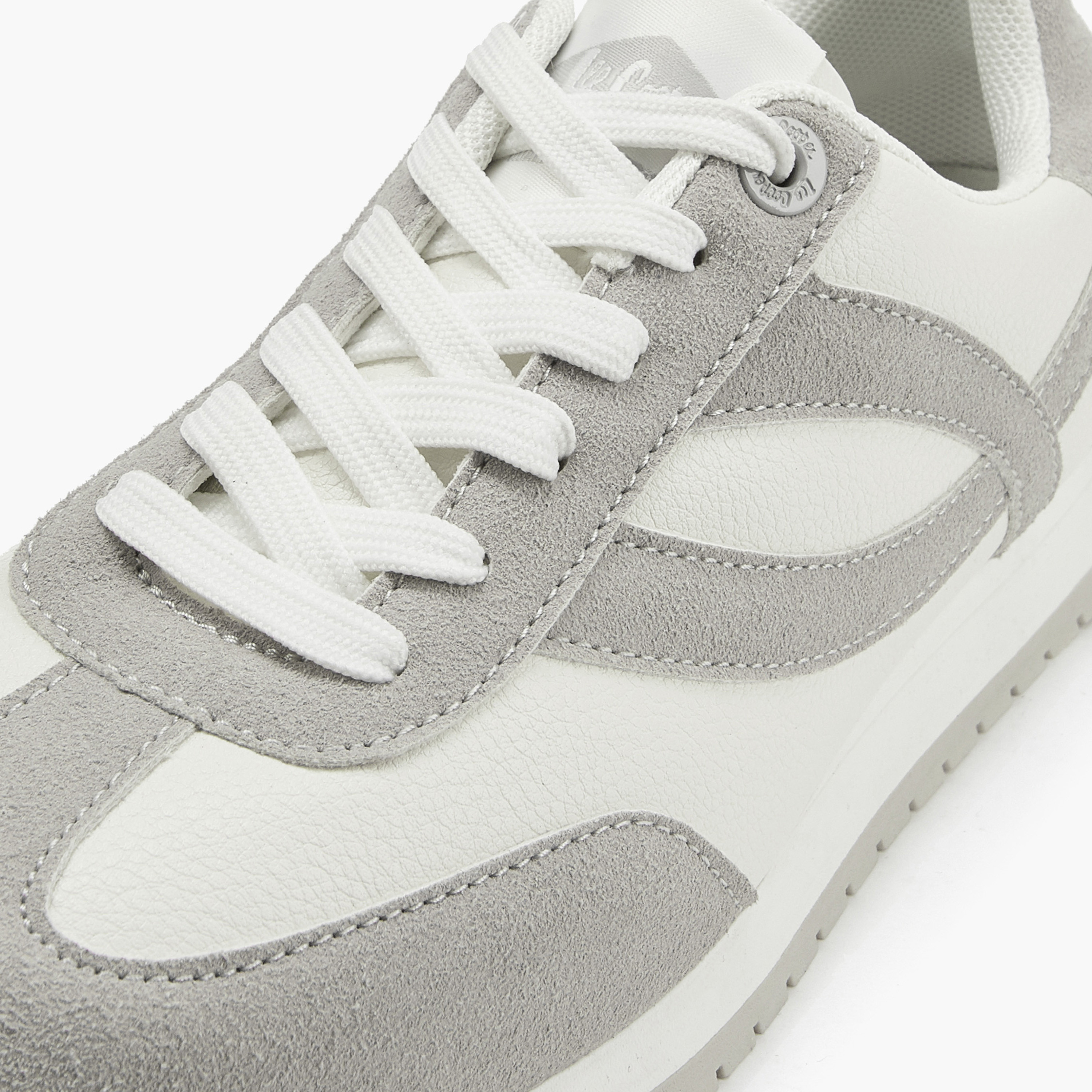 Lee Cooper Women's Panelled Lace-Up Sneakers-women-shoes-sneakers-image-5