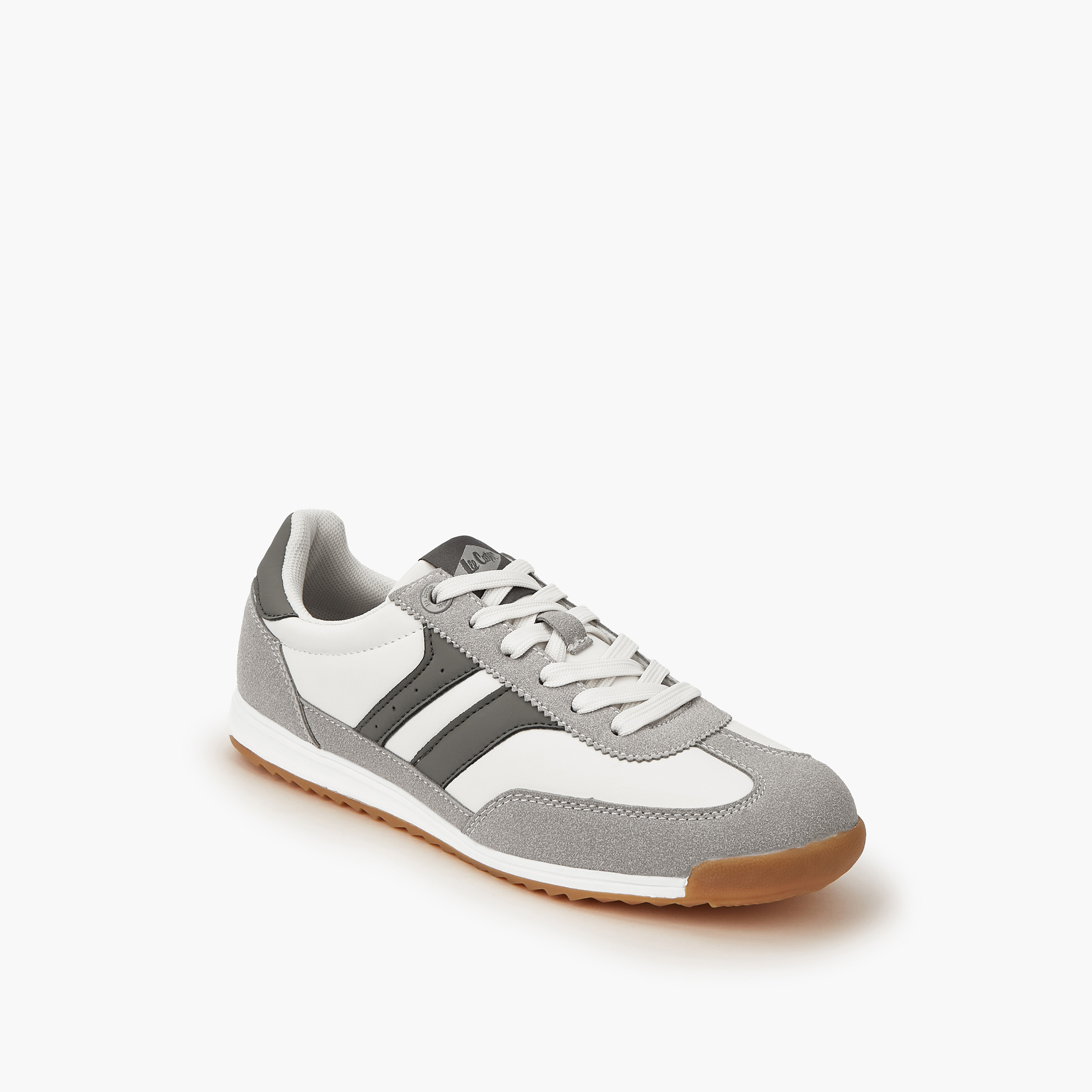 Lee Cooper Women's Colourblock Lace-Up Sneakers-women-shoes-sneakers-image-2