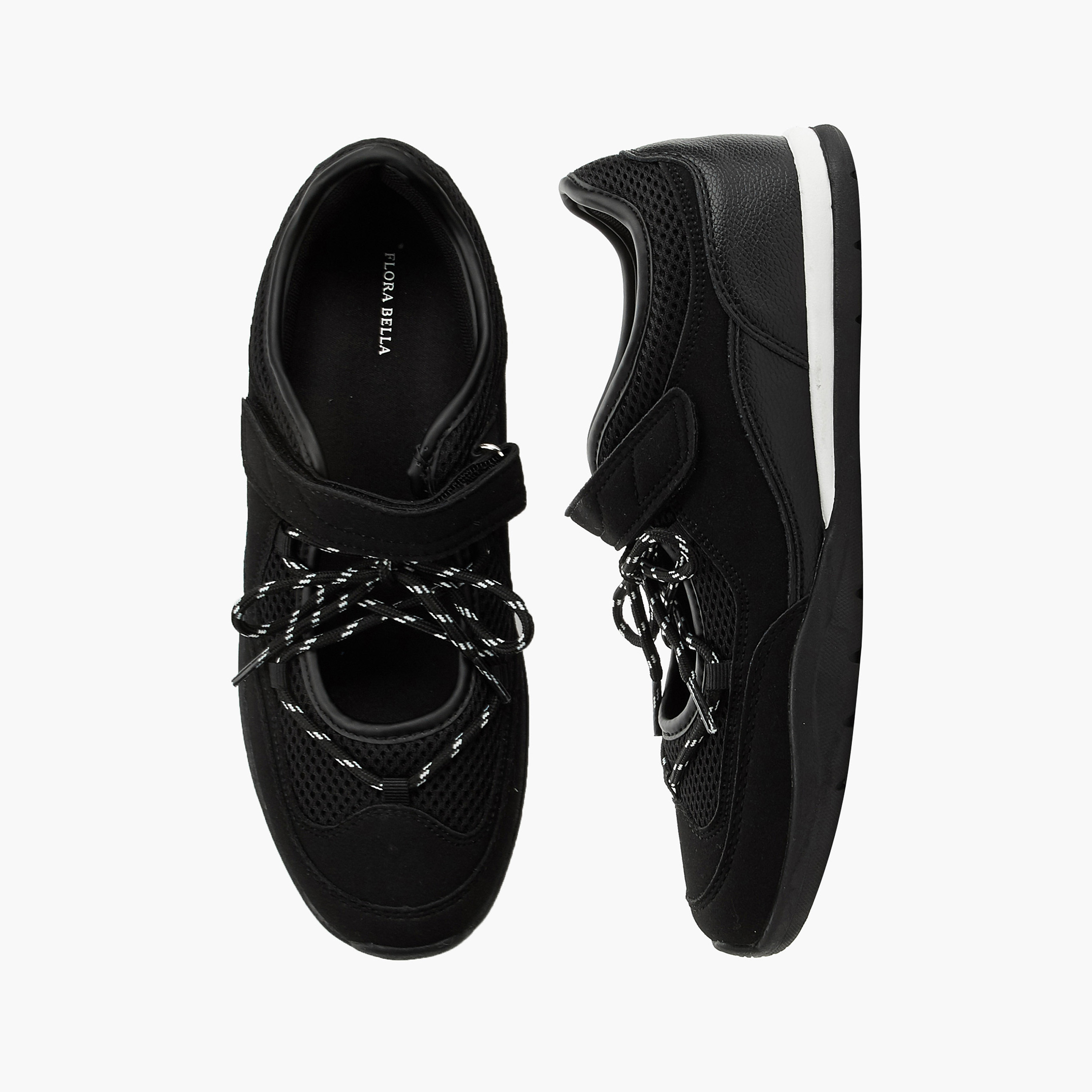 Flora Bella Women Hook & Loop Ankle Sneakers-women-shoes-sneakers-image-1