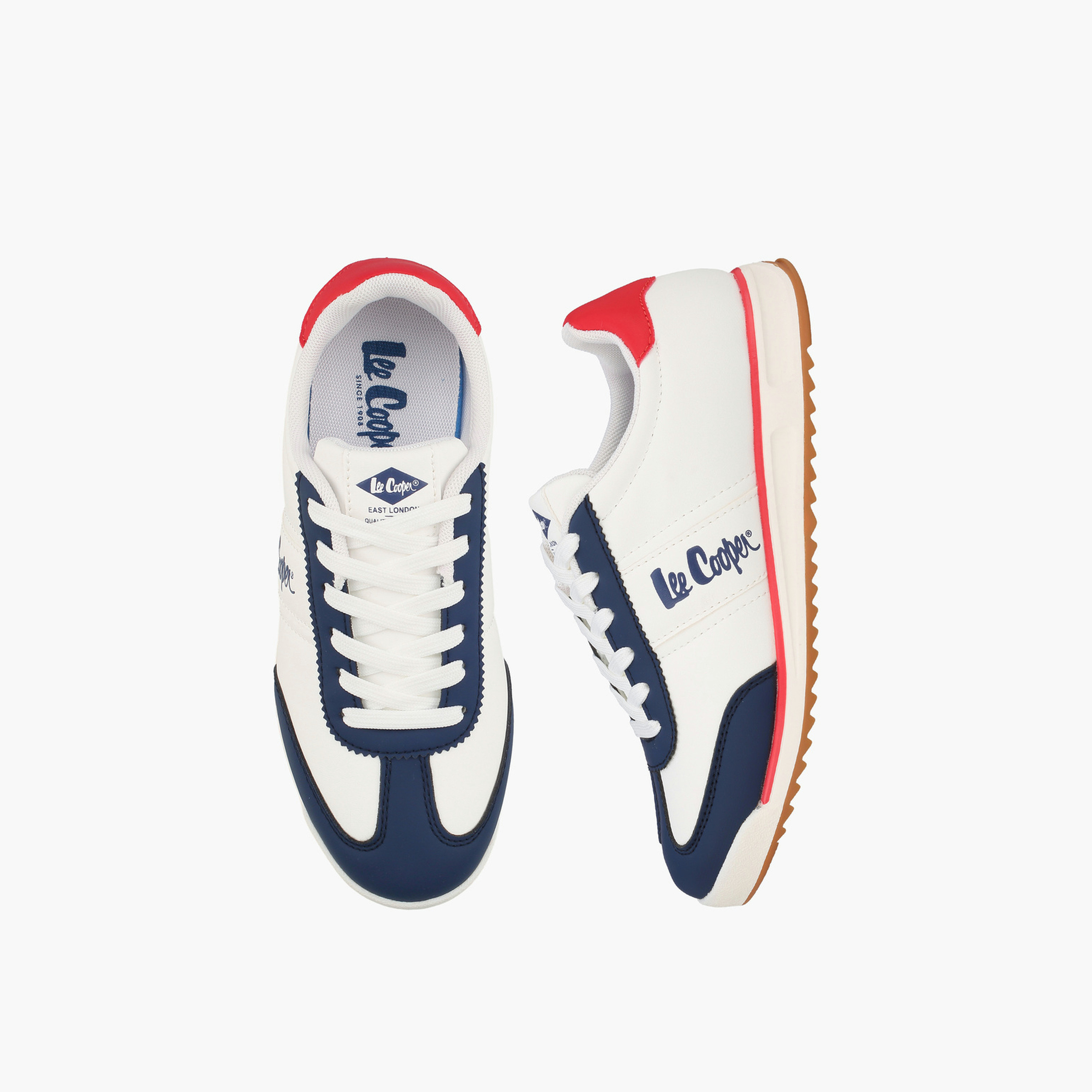 Lee Cooper Women Lace-Up Ankle Sneakers-women-shoes-sneakers-image-1