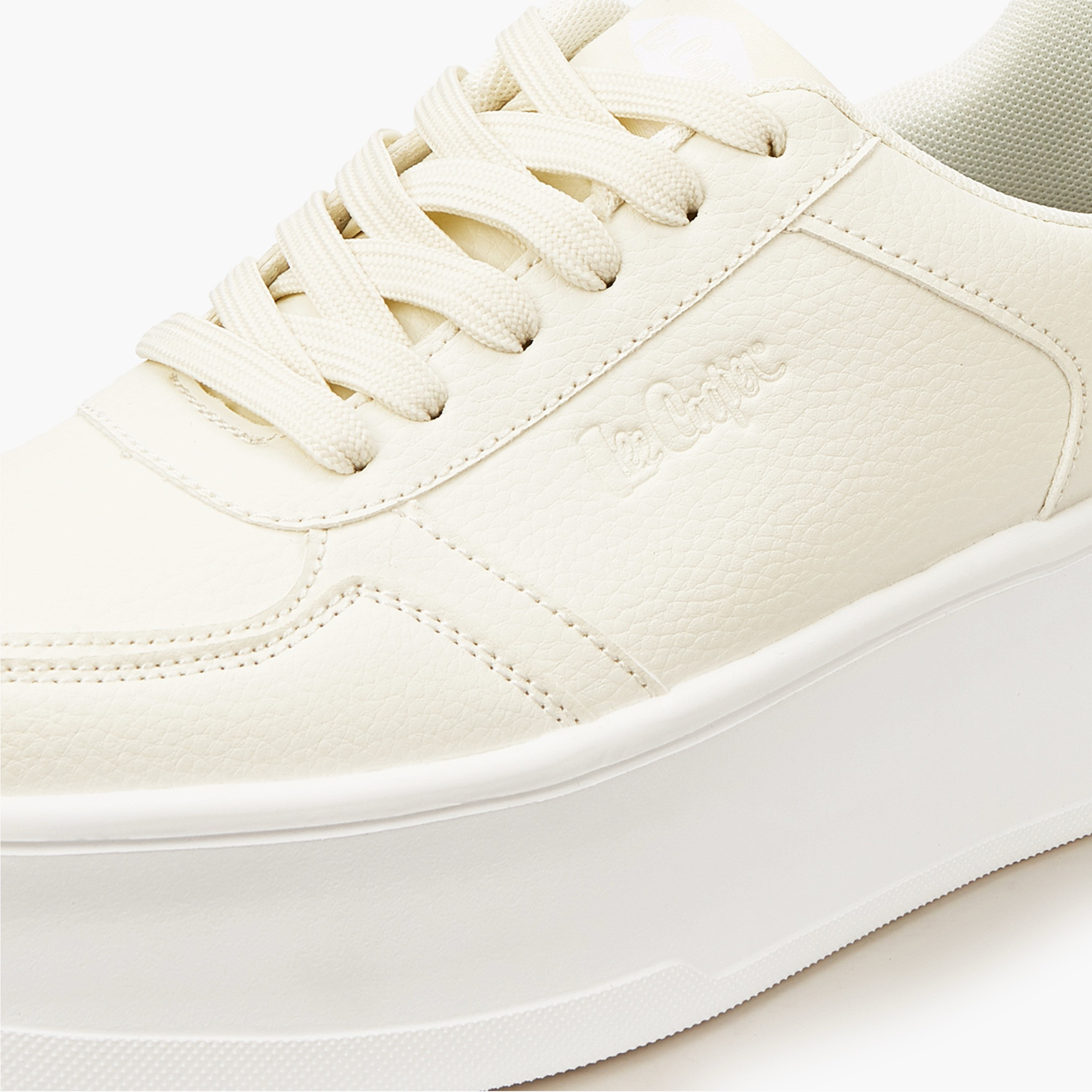 Lee Cooper Women's Solid Lace-Up Sneakers-women-shoes-sneakers-image-4
