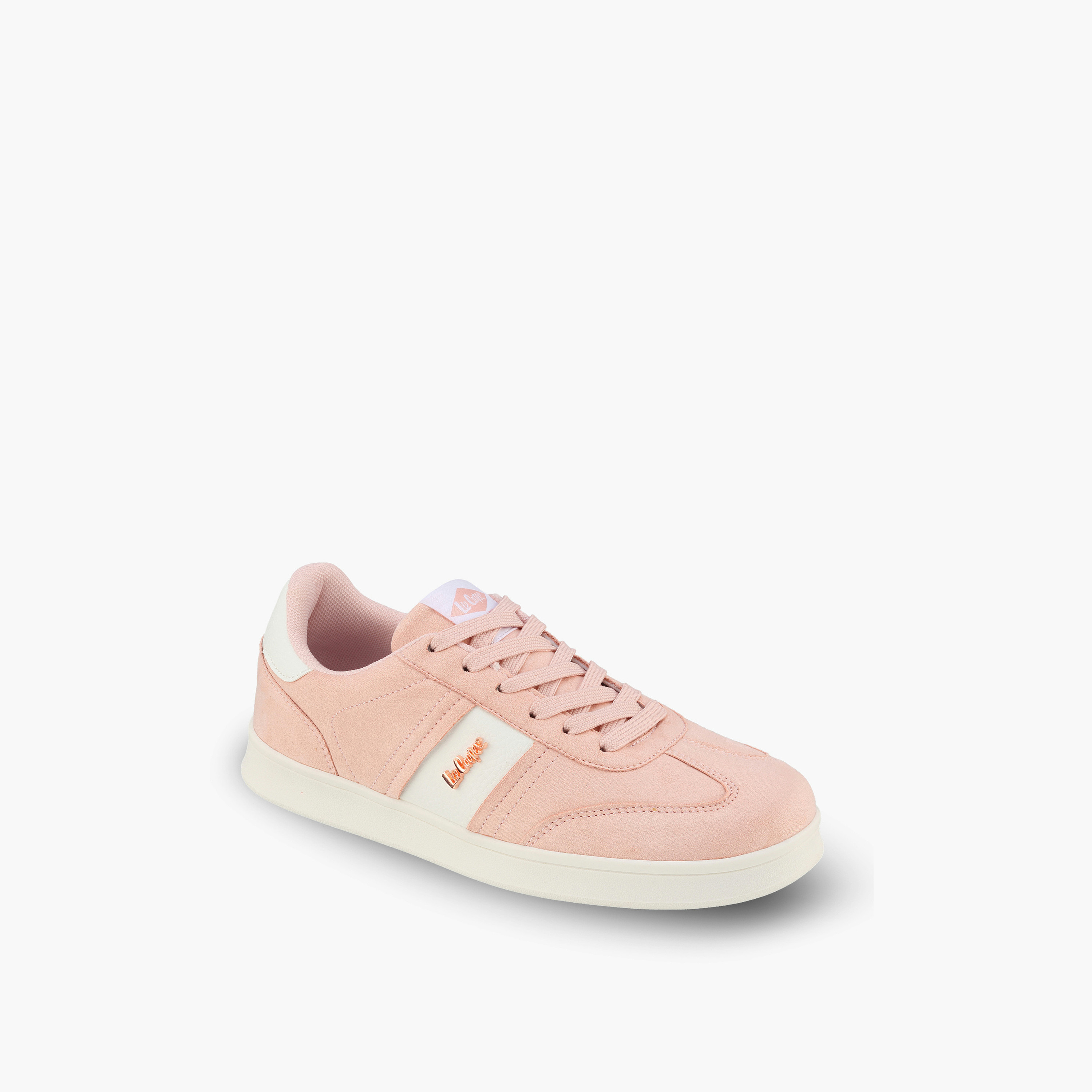 حذاء سنيكرز بكاحل للنساء بتصميم مقسم ورباط إغلاق من لي كوبر-women-shoes-sneakers-image-2