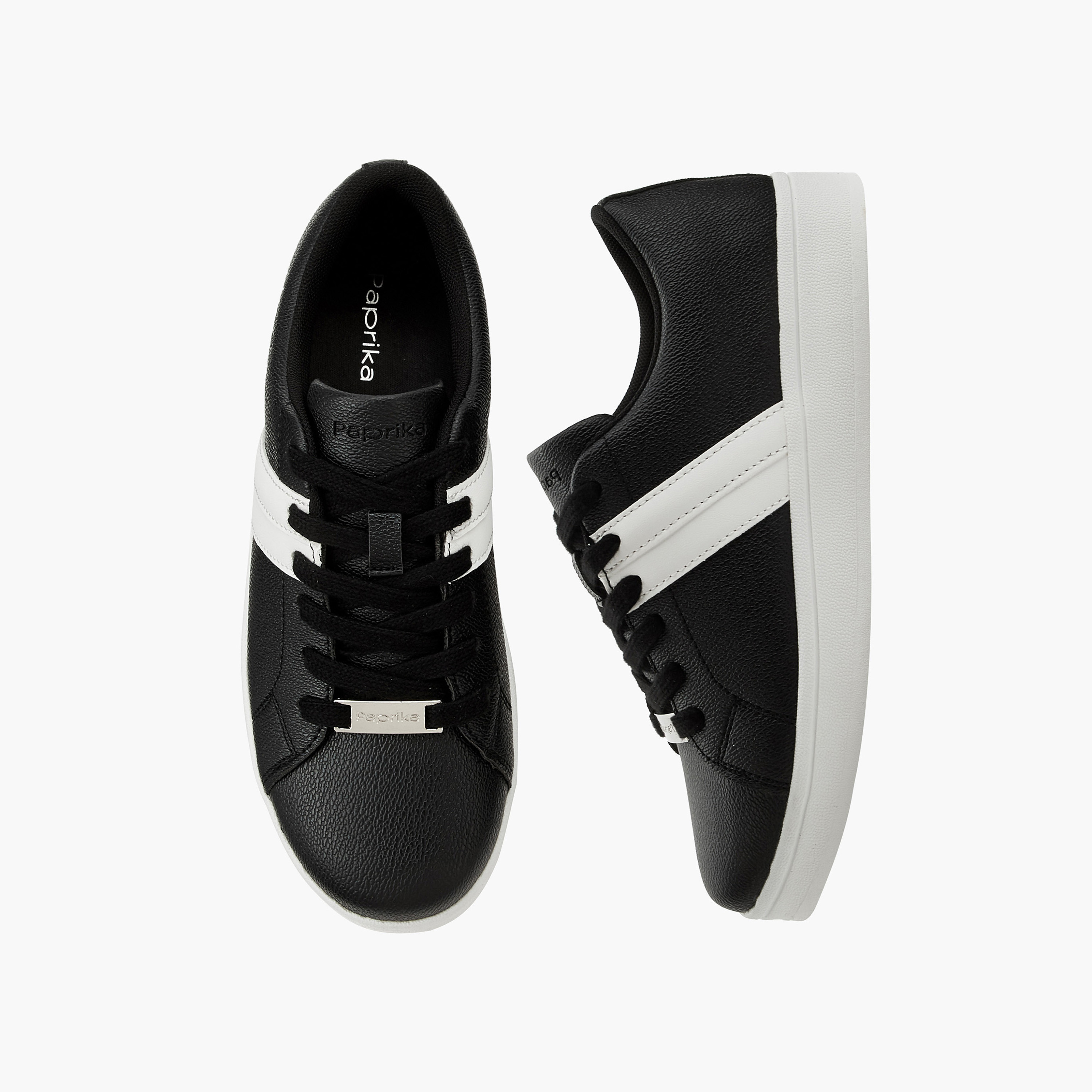 حذاء سنيكرز بطول الكاحل برباط إغلاق للنساء من بابريكا-women-shoes-sneakers-image-1