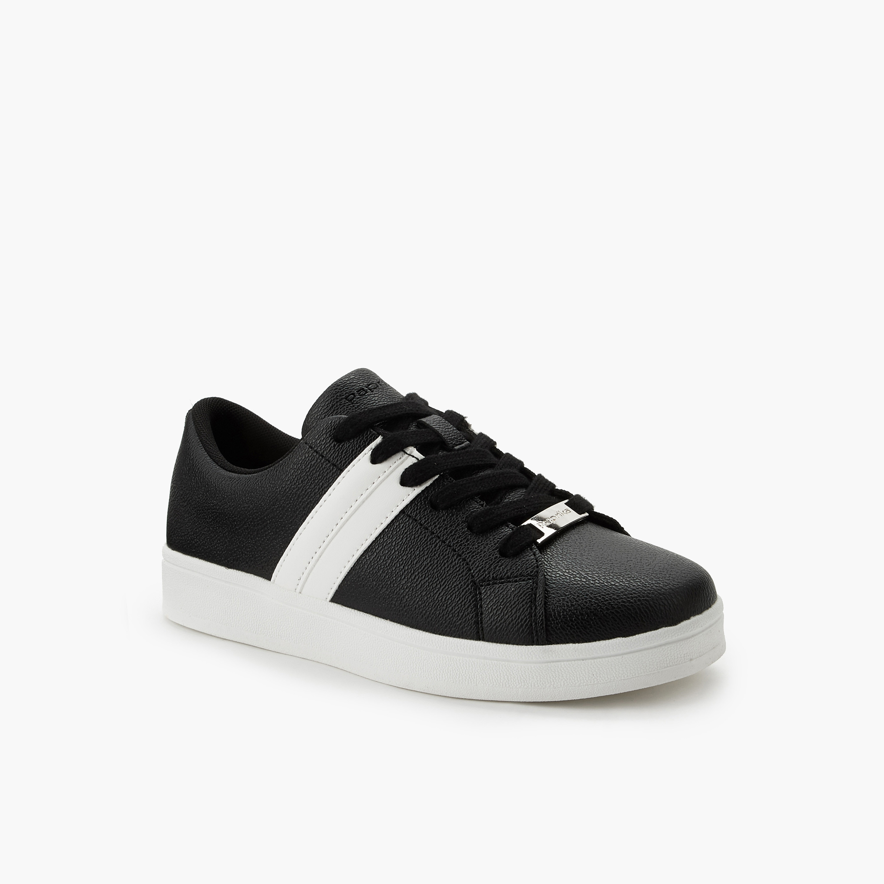 حذاء سنيكرز بطول الكاحل برباط إغلاق للنساء من بابريكا-women-shoes-sneakers-image-2