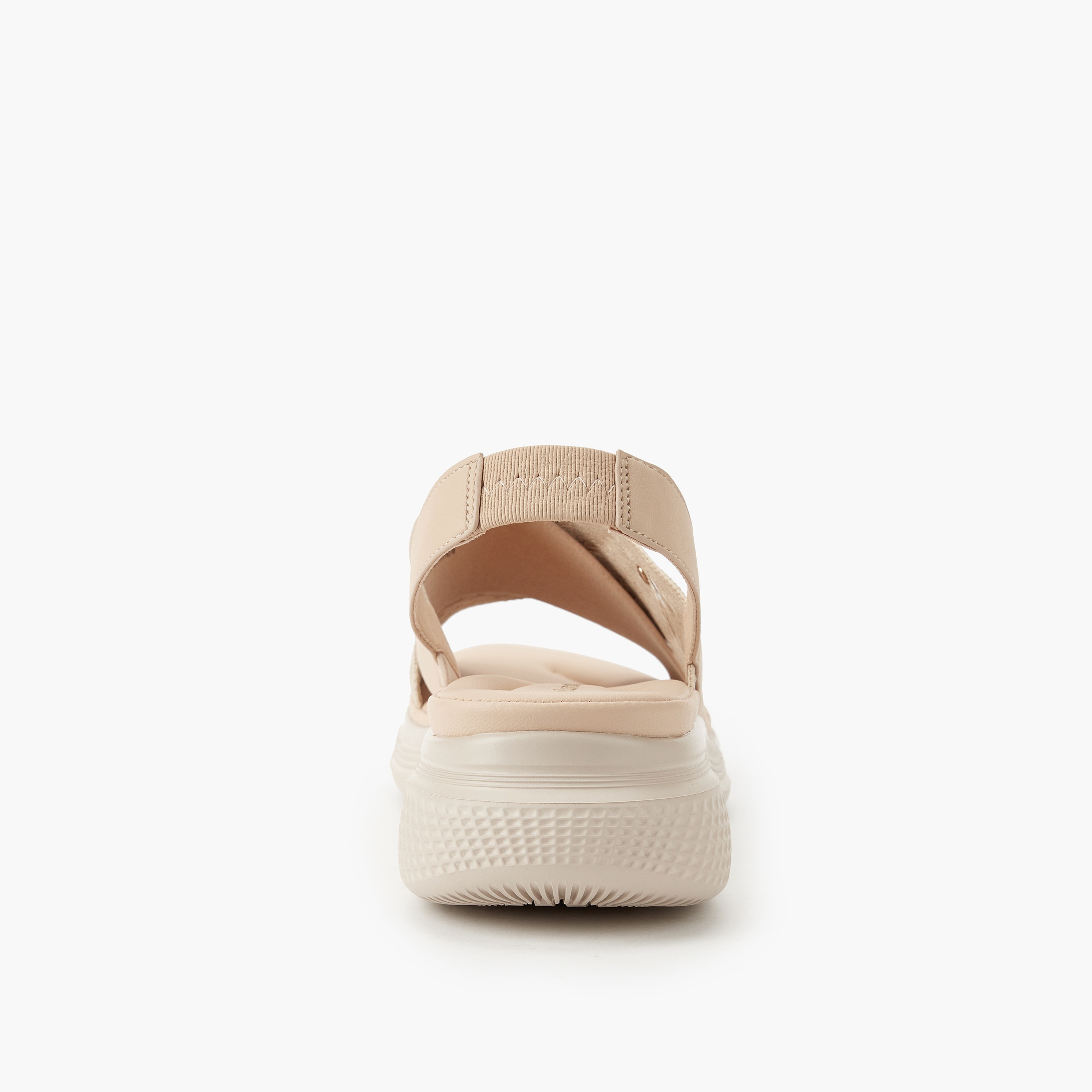 صندل بحزام متقاطع محبوك بارز الملمس للنساء من لو كونفورت-women-shoes-sandals-heeled-image-2