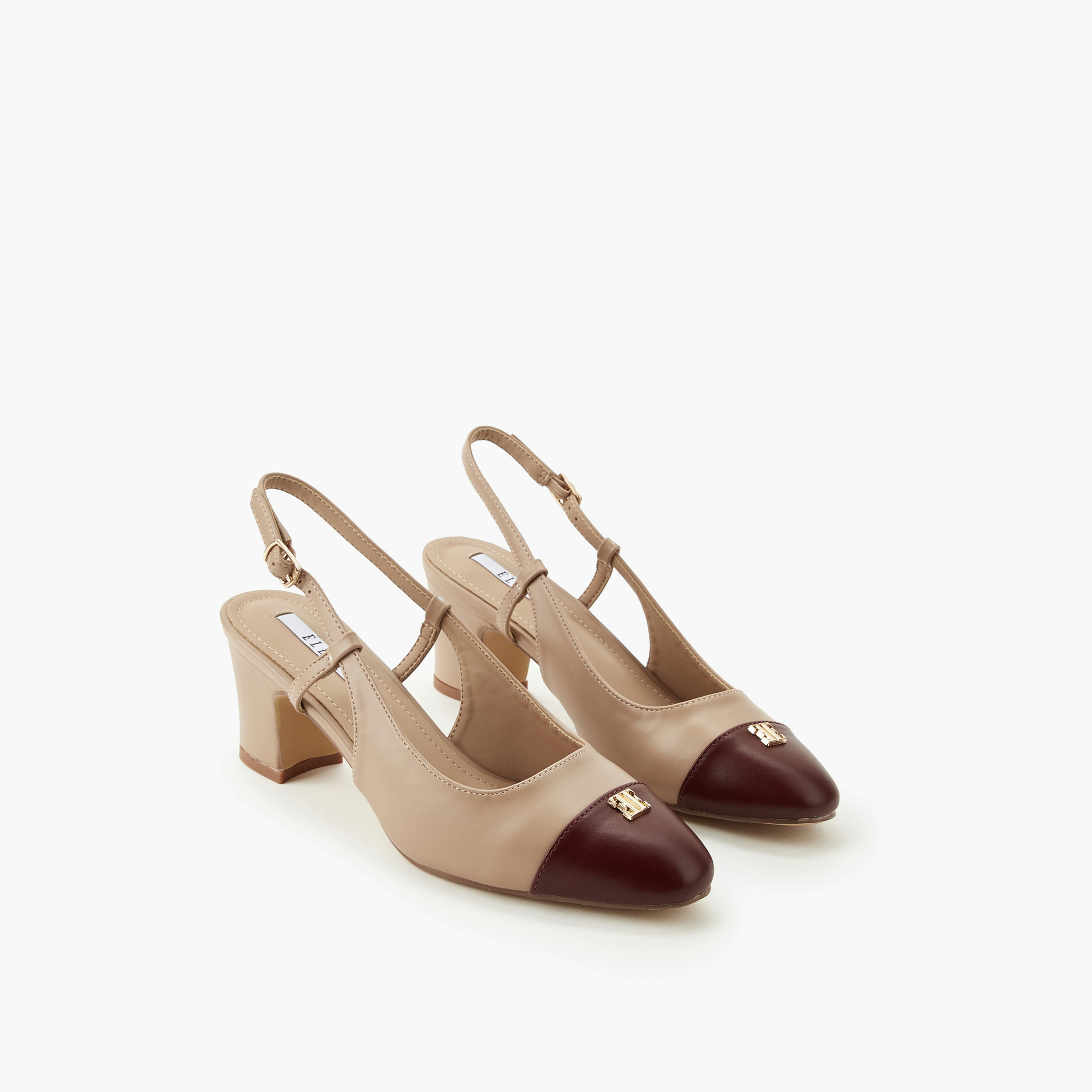 حذاء ميول بكعب عريض وقوالب ملونة للنساء من إيل-women-shoes-sandals-heeled-image-1