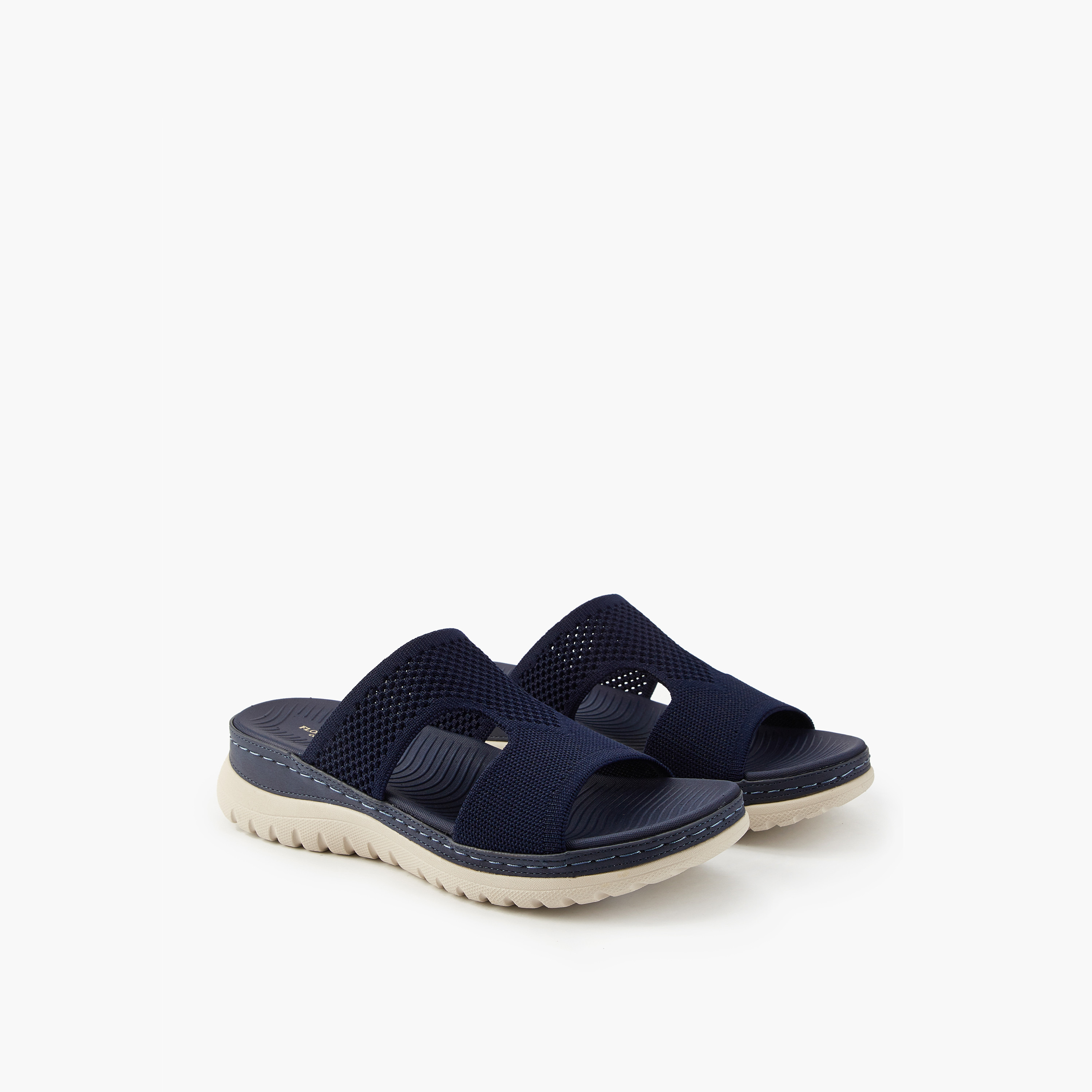 Flora Bella Textured Slip-On Sandals-women-shoes-flats-sandals-image-1