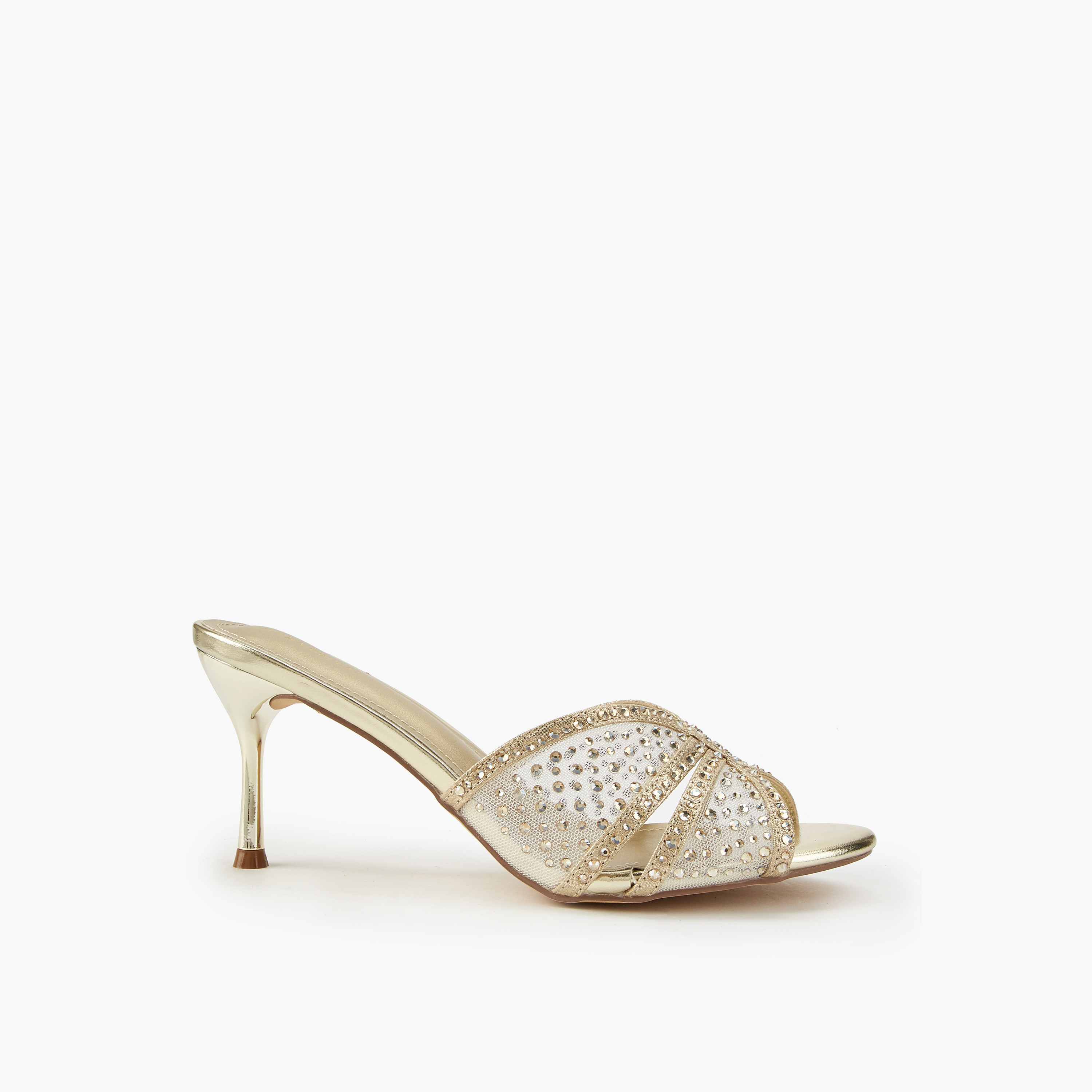 Flora Bella Embellished Slip-On Sandals with Stiletto Heels-women-shoes-sandals-heeled-image-2