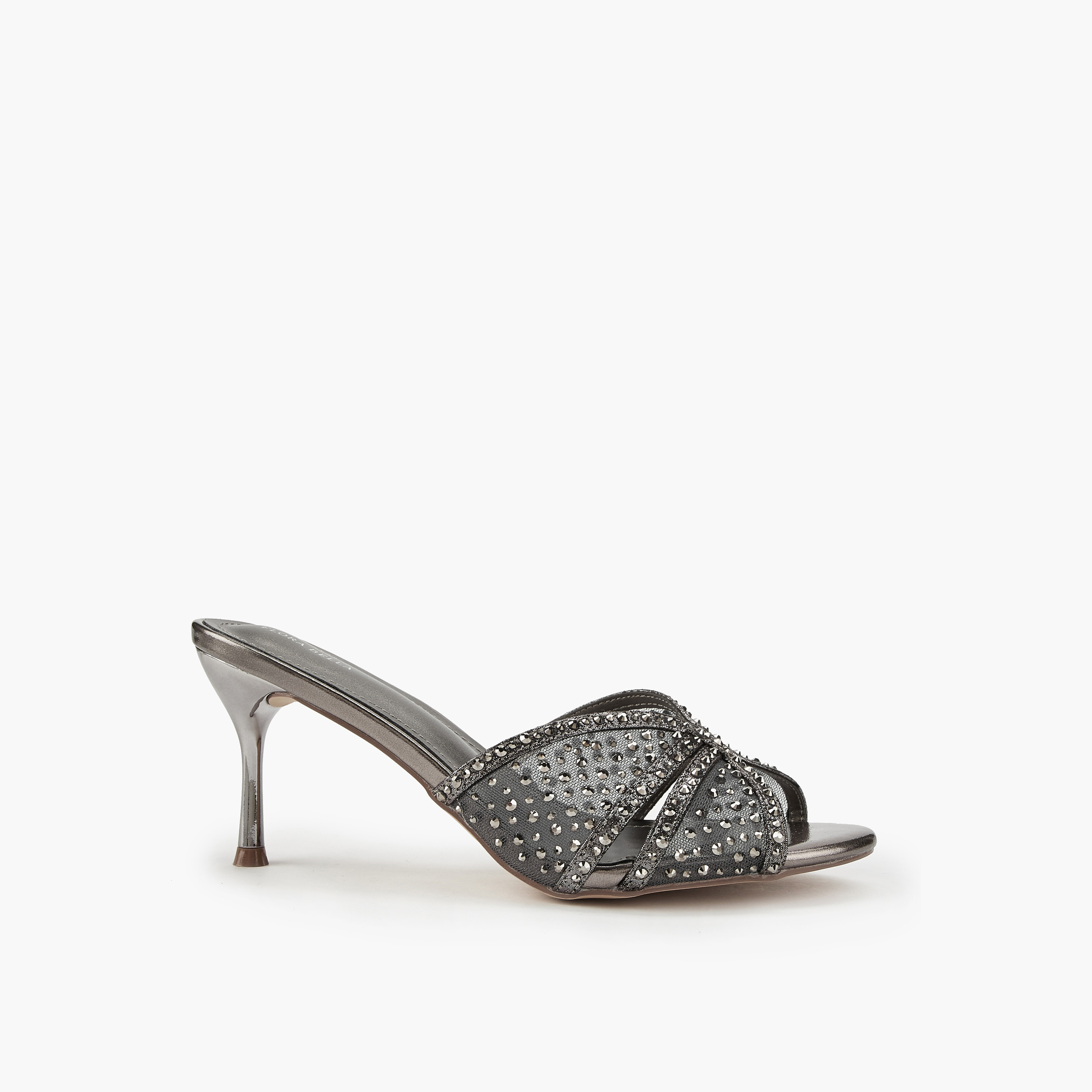 Flora Bella Embellished Slip-On Sandals with Stiletto Heels-women-shoes-sandals-heeled-image-2