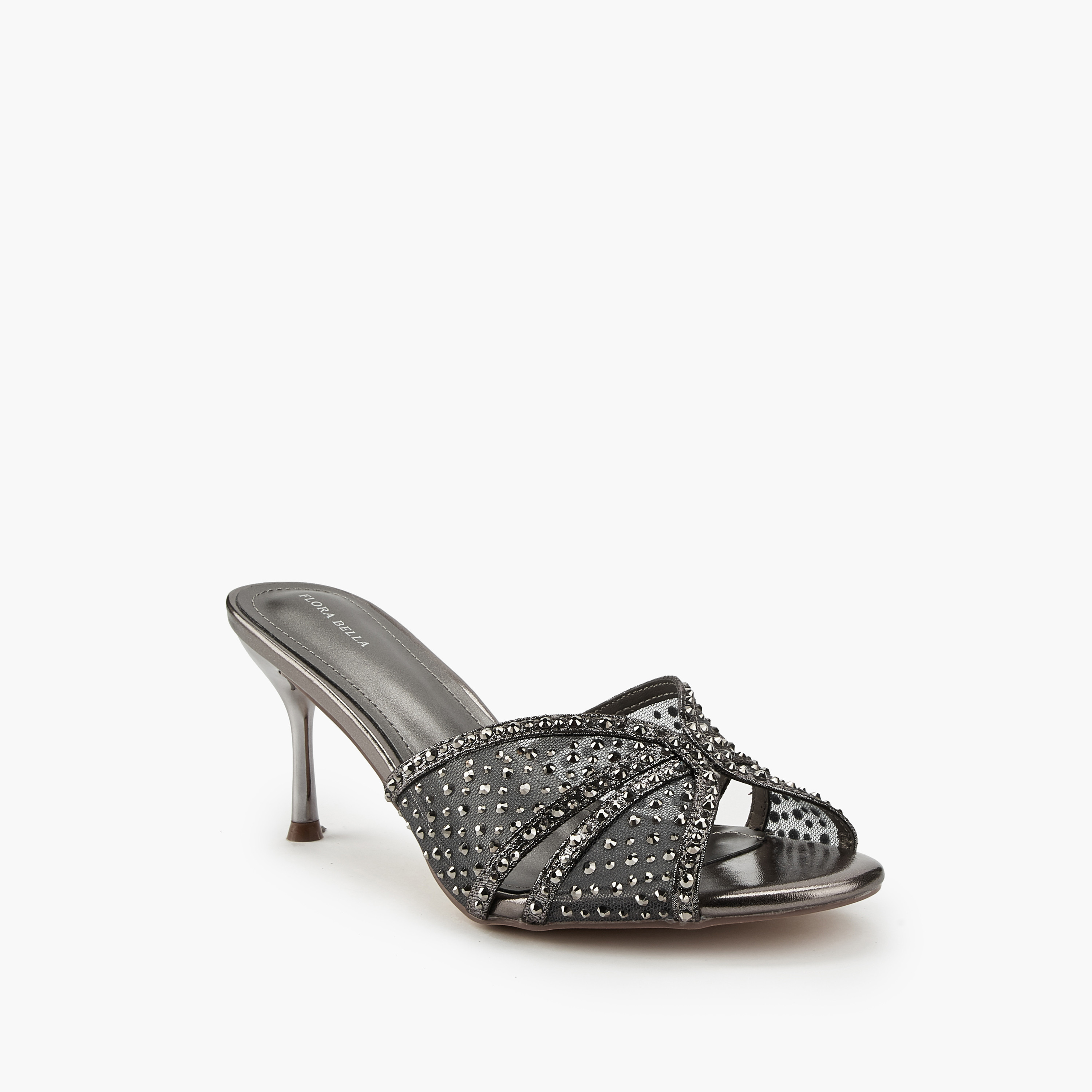 Flora Bella Embellished Slip-On Sandals with Stiletto Heels-women-shoes-sandals-heeled-image-3