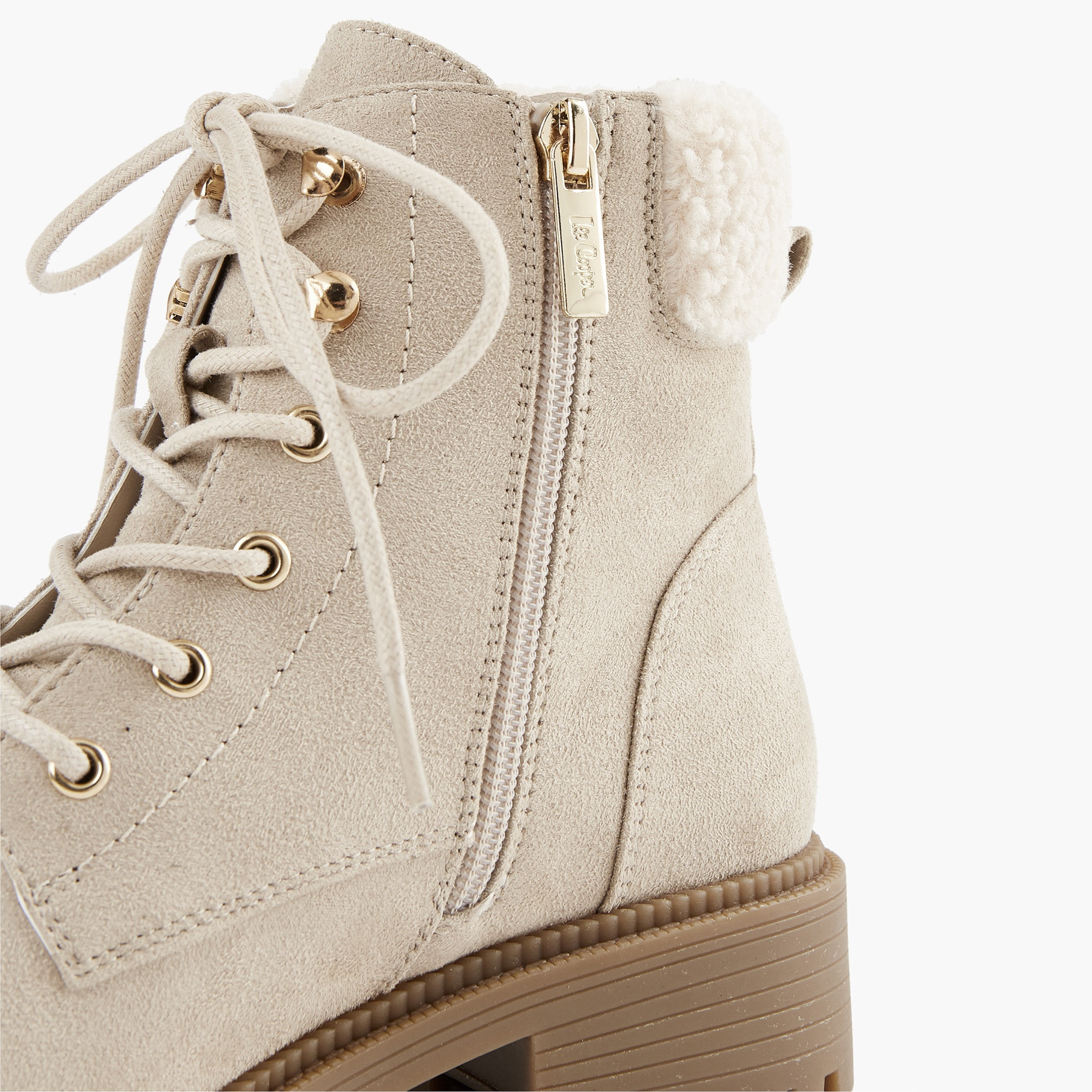 Lee Cooper Women's Solid Ankle Boots with Zip Closure-women-shoes-boots-image-4