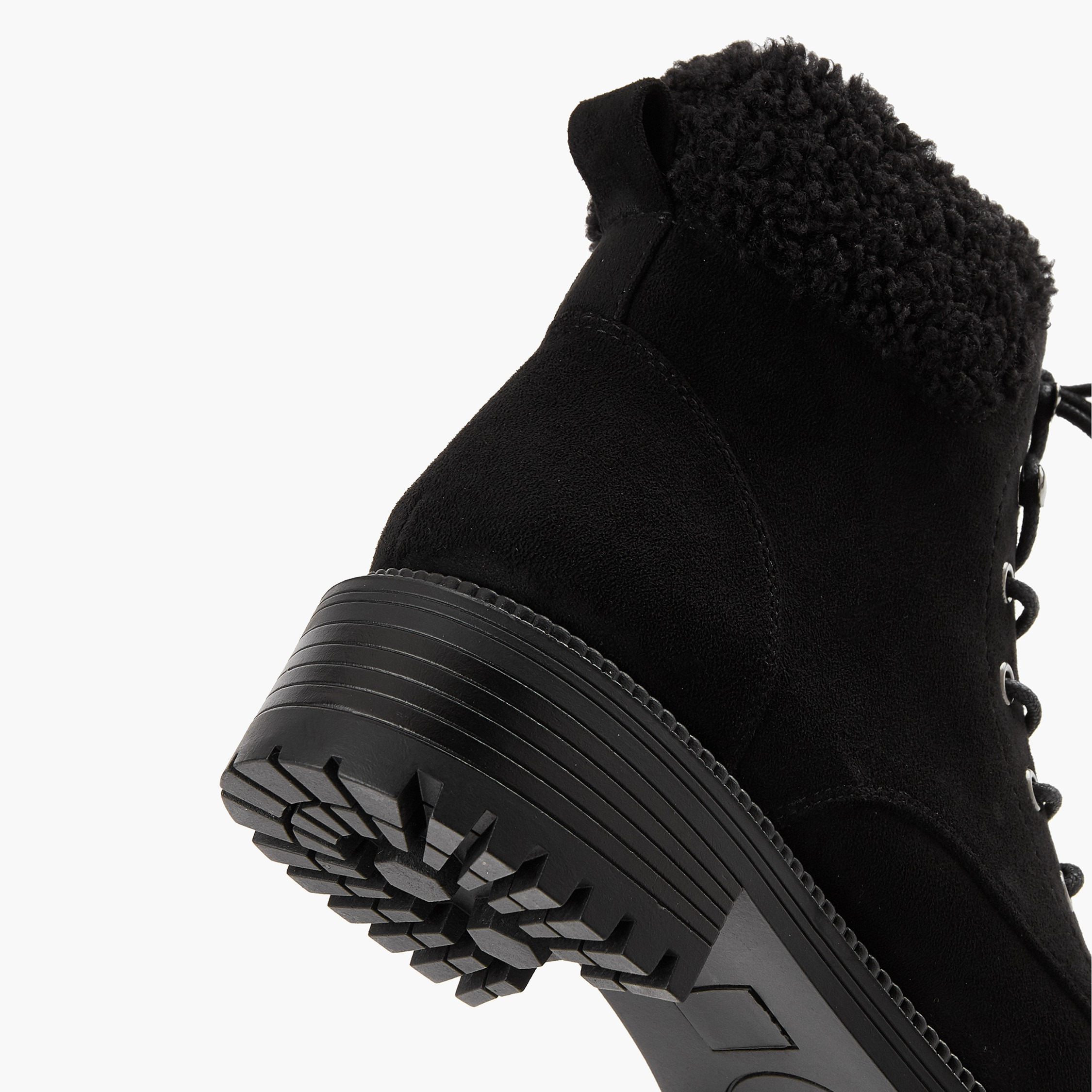 Lee Cooper Women's Solid Ankle Boots with Zip Closure-women-shoes-boots-image-5