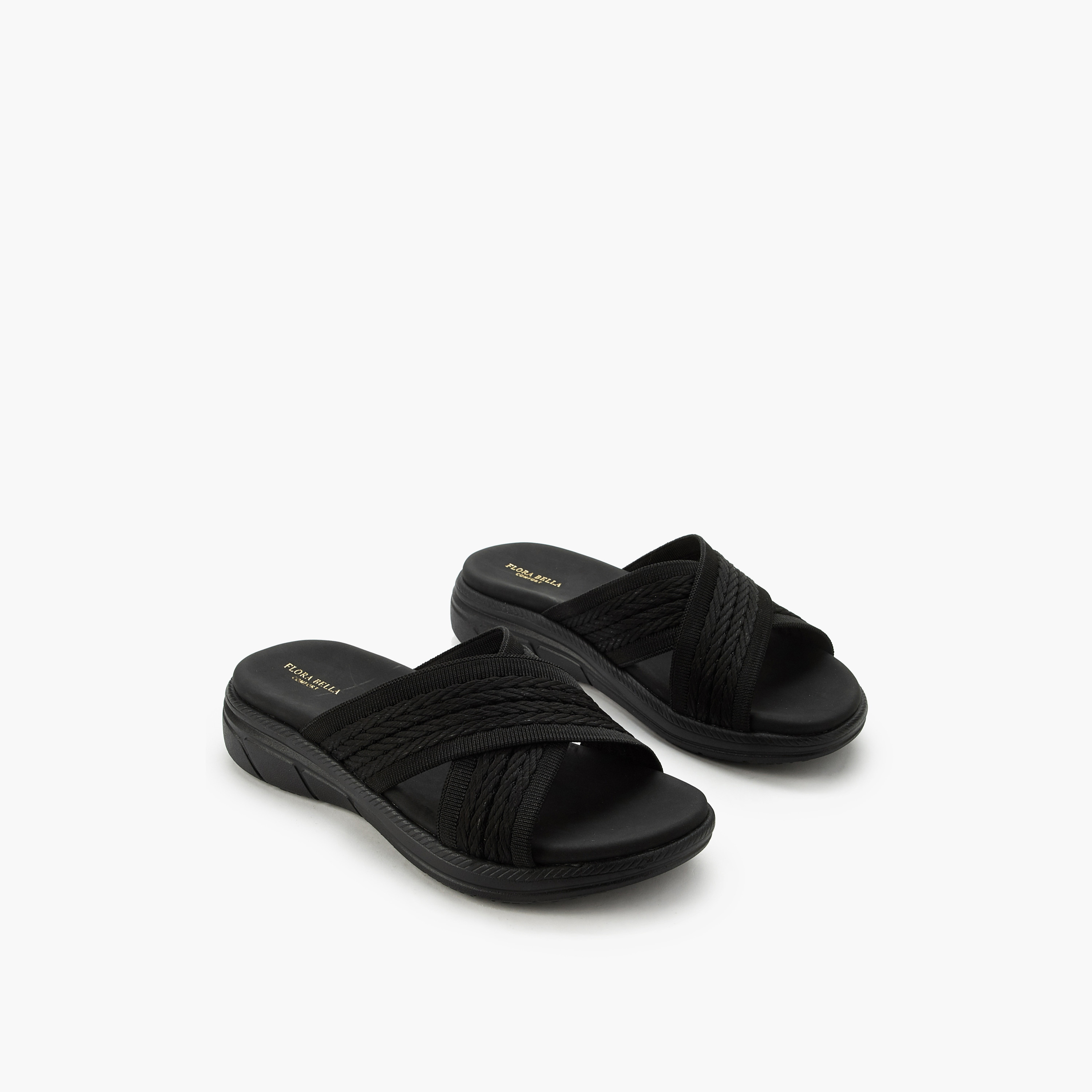 صندل مريح بارز الملمس للنساء من فلورا بيلا-women-shoes-flats-sandals-image-1