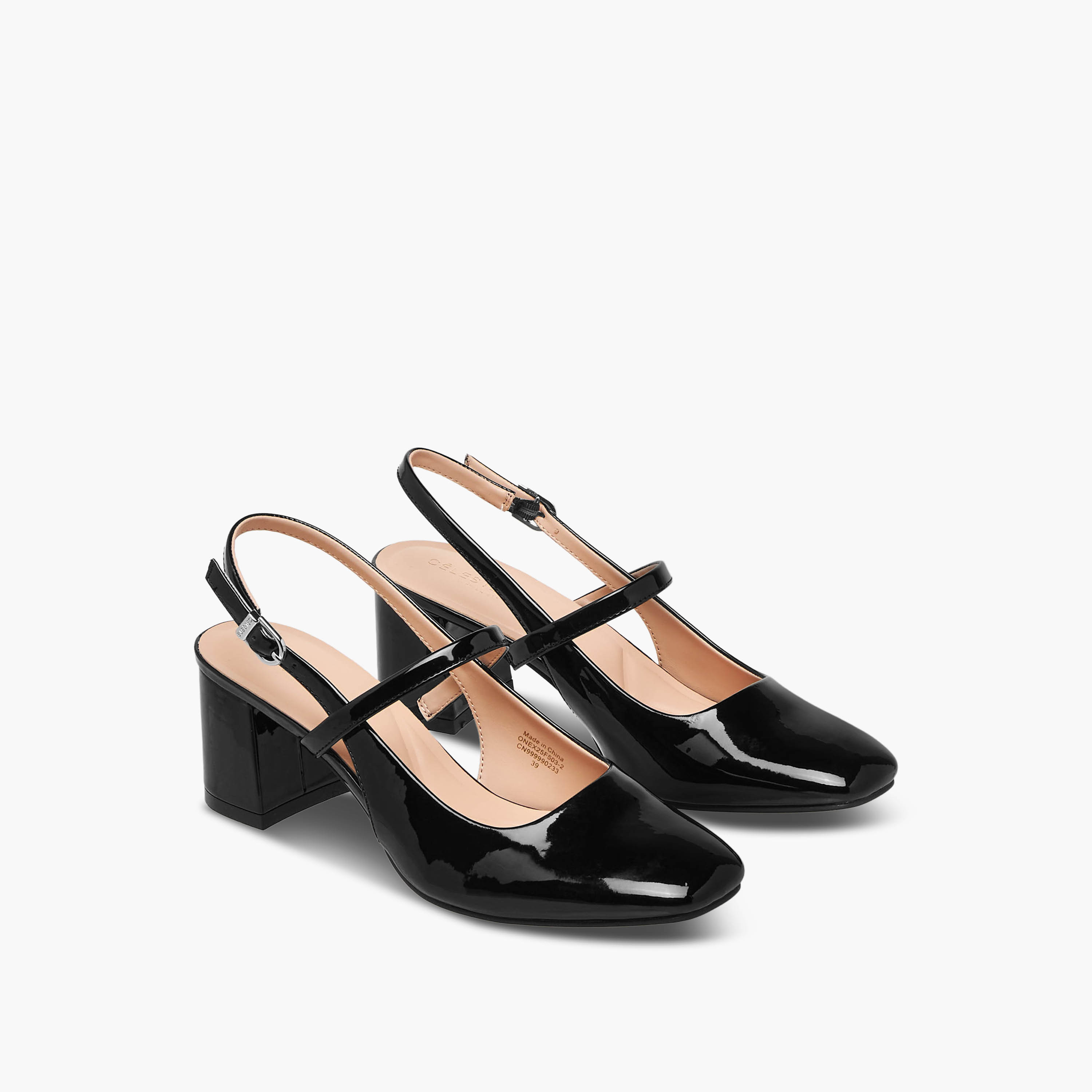 حذاء بكعب سميك للنساء من سيليست-women-shoes-heels-image-1