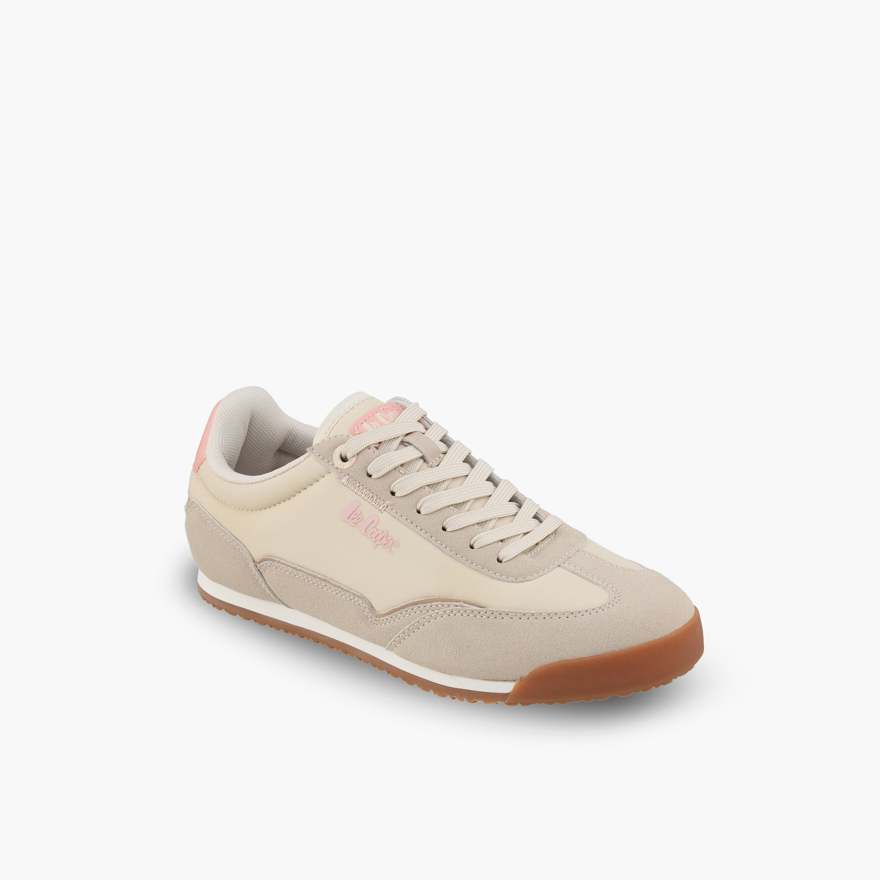 حذاء سنيكرز كاحل برباط وطبعات شعار للنساء من لي كوبر-women-shoes-sneakers-image-2