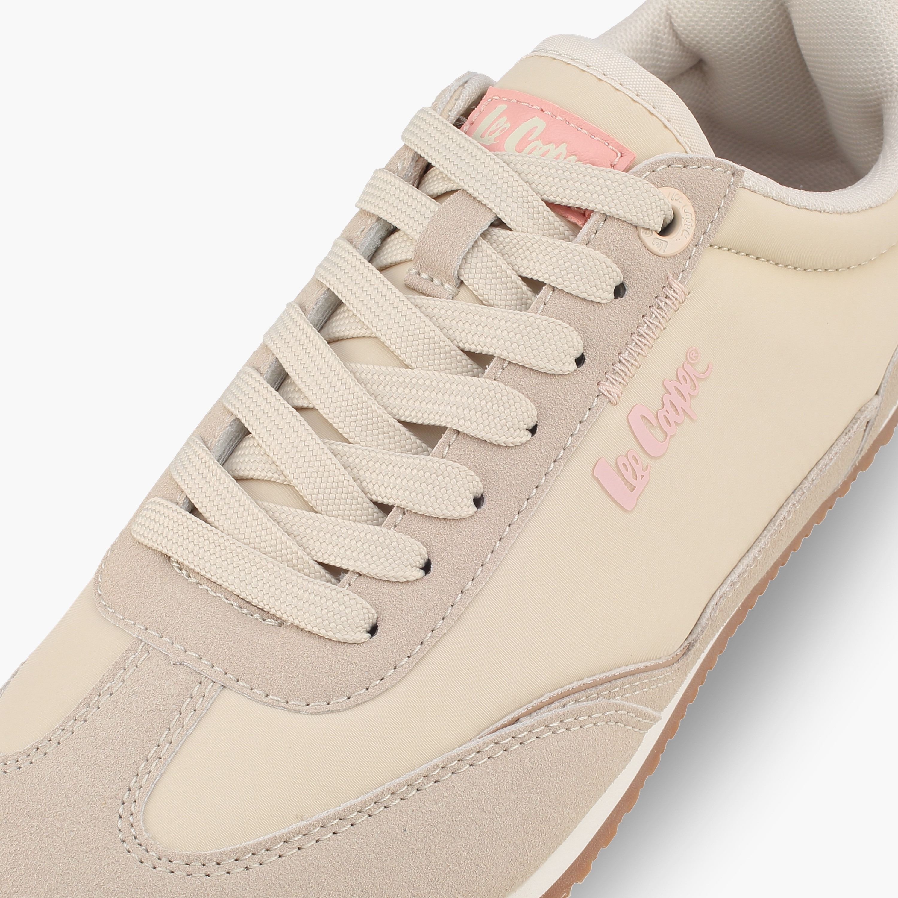 حذاء سنيكرز كاحل برباط وطبعات شعار للنساء من لي كوبر-women-shoes-sneakers-image-4