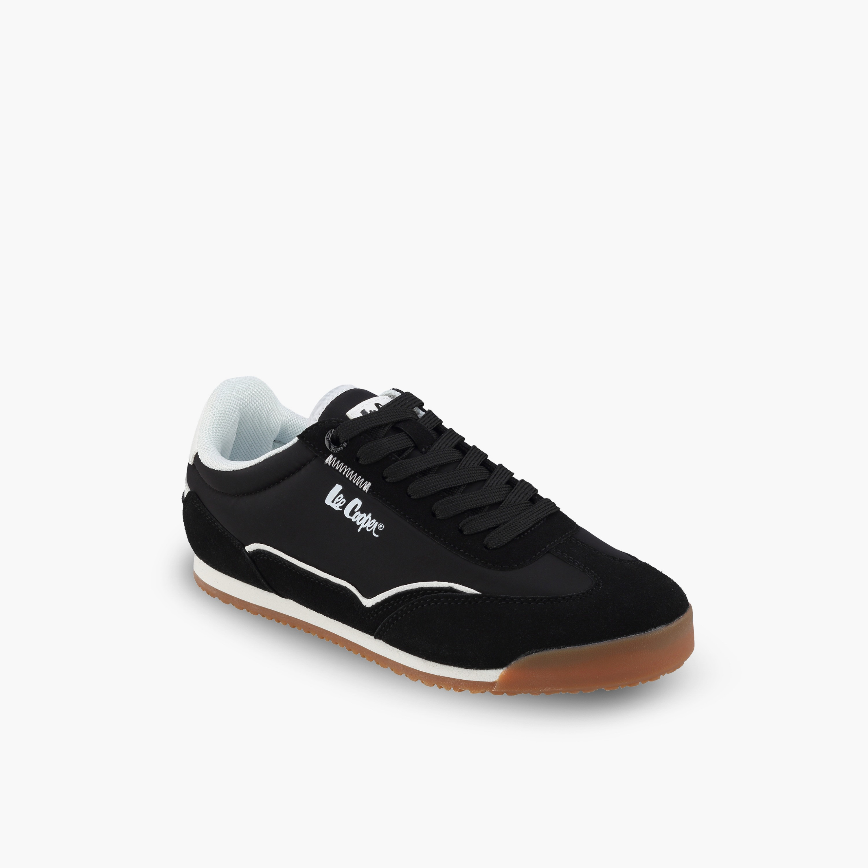 حذاء سنيكرز كاحل برباط وطبعات شعار للنساء من لي كوبر-women-shoes-sneakers-image-2